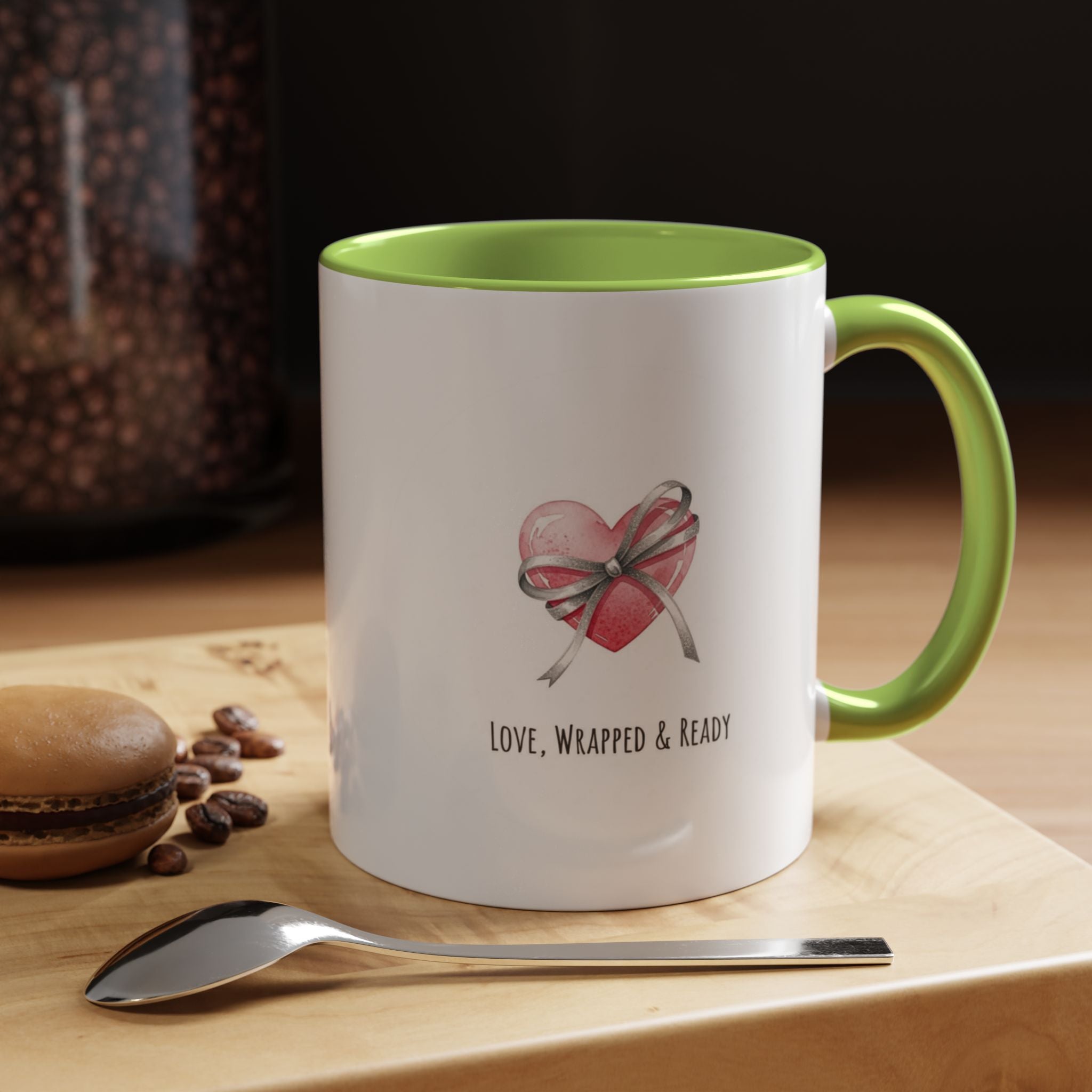 Christmas Mugs  Holiday Coffee Cups with Festive Quotes & Designs Romantic Accent Coffee Mug