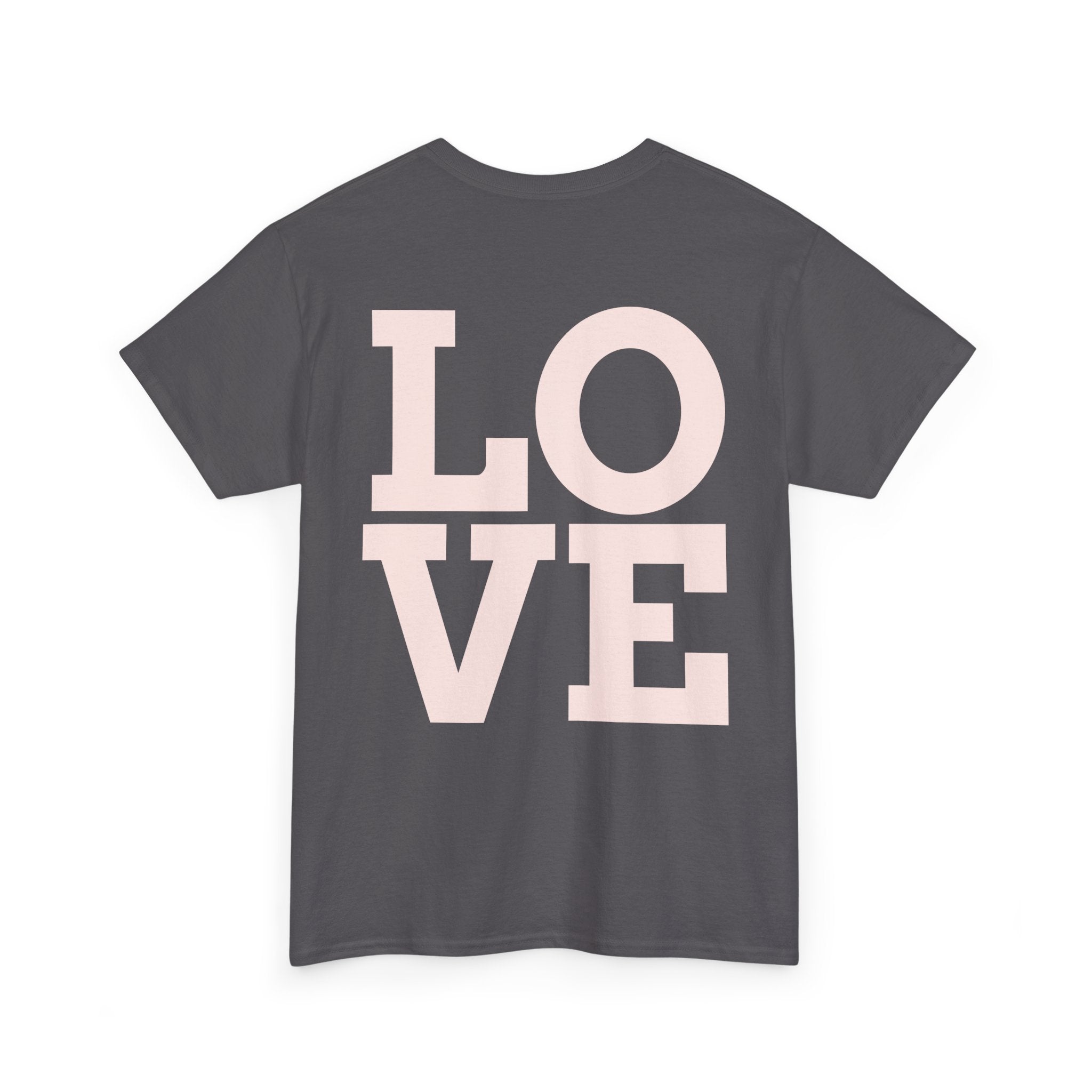 Pink Heart Cherries Tee  LOVE Graphic Valentine T-Shirt