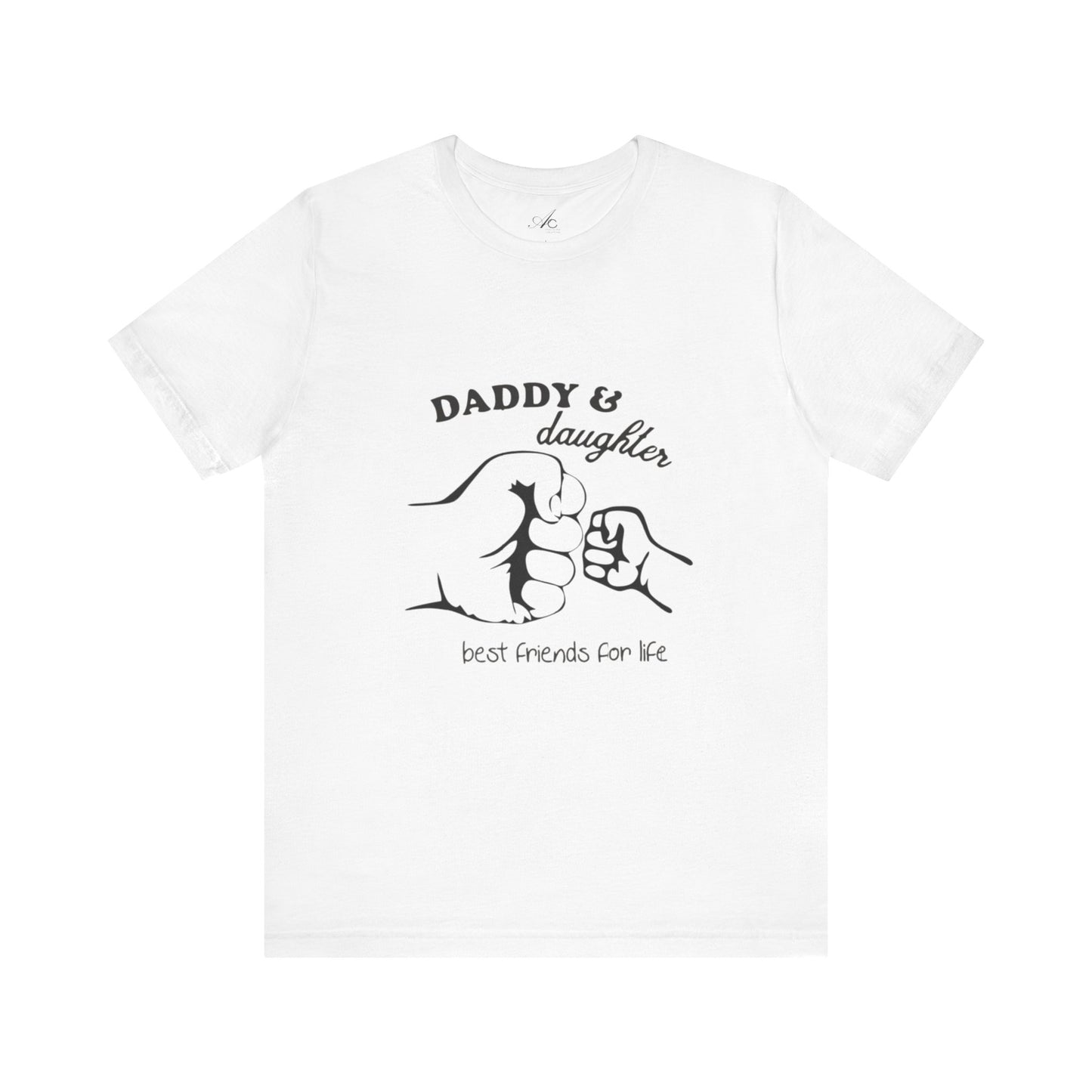 Daddy Daughter Best Friends Unisex Tee Fathers Day Gift, Family Matching Shirts, Kids & Dad Tee, Cute Parenting Apparel