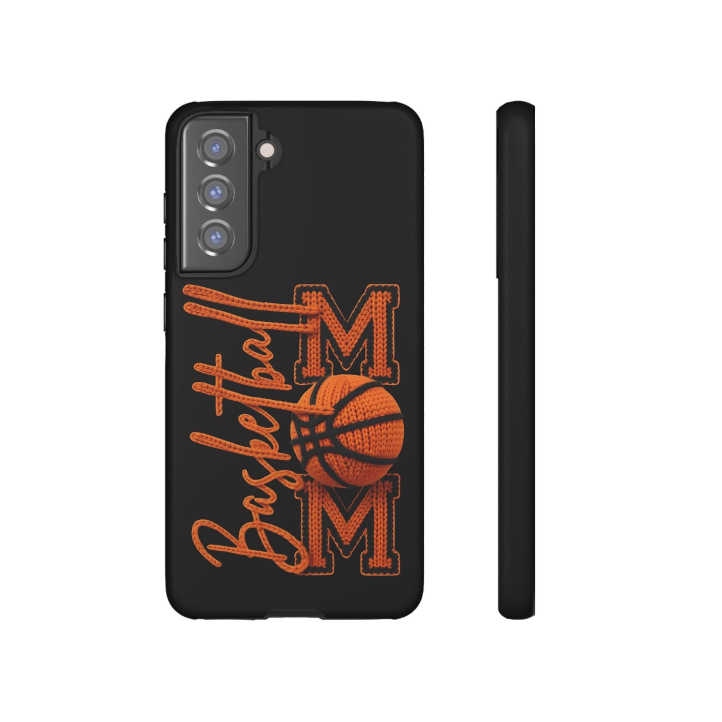 Basketball Mom Phone Case  'Basketball MOM' Protective Hard Cover