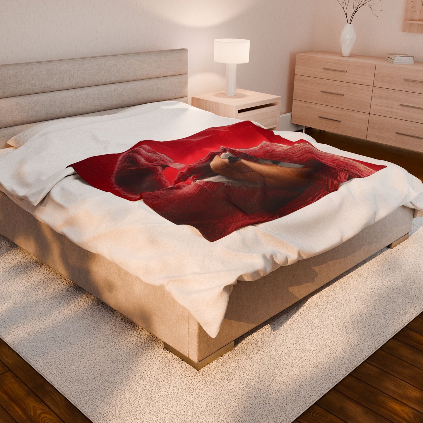 Knuckles Plush Throw Blanket