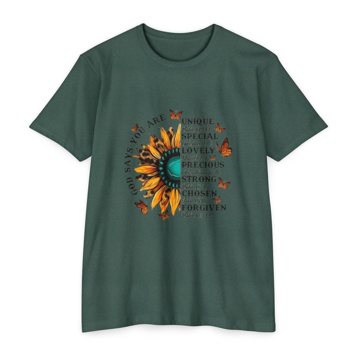 Unique Graphic T-Shirt Designs Unisex CVC Jersey T-shirt