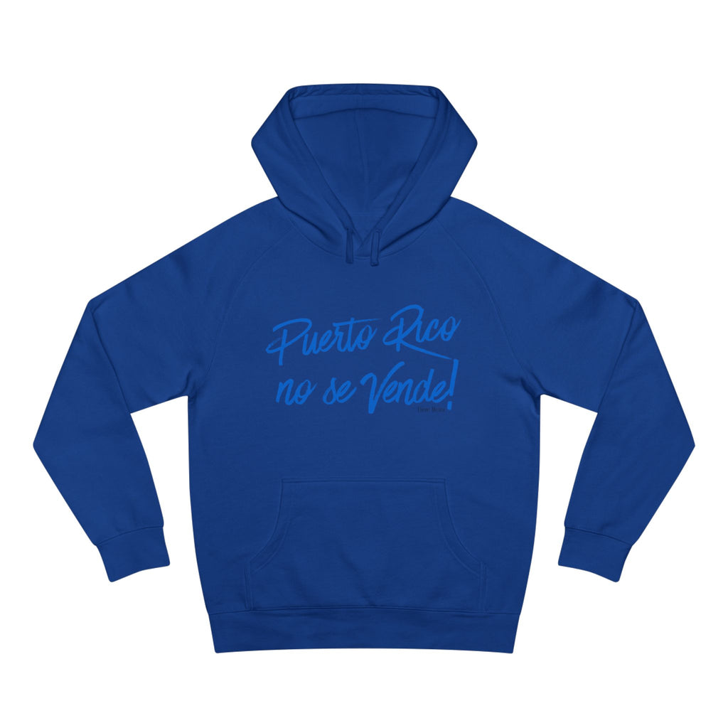 Hoodie  "Puerto Rico No Se Vende" Script Protest Pullover