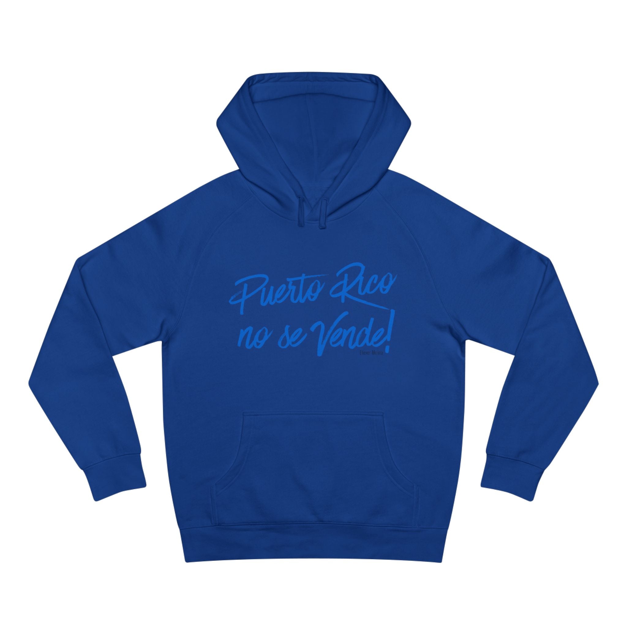 Hoodie  "Puerto Rico No Se Vende" Script Protest Pullover