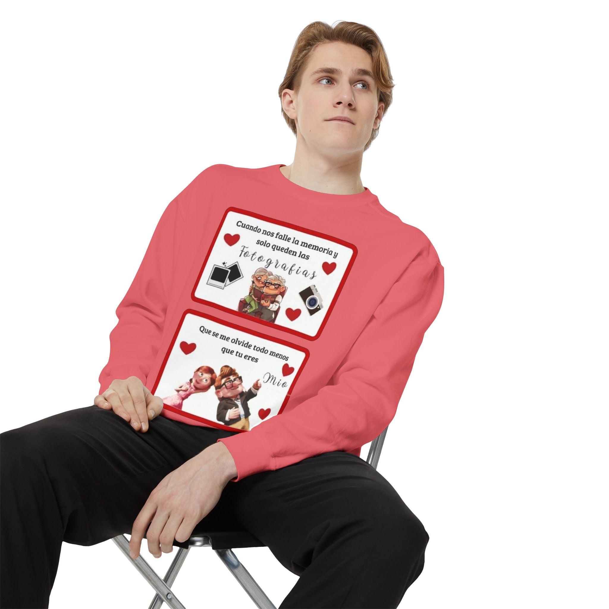 Valentine's Day Photo Collage  Romantico SAN VALENTÍN sweatshirt