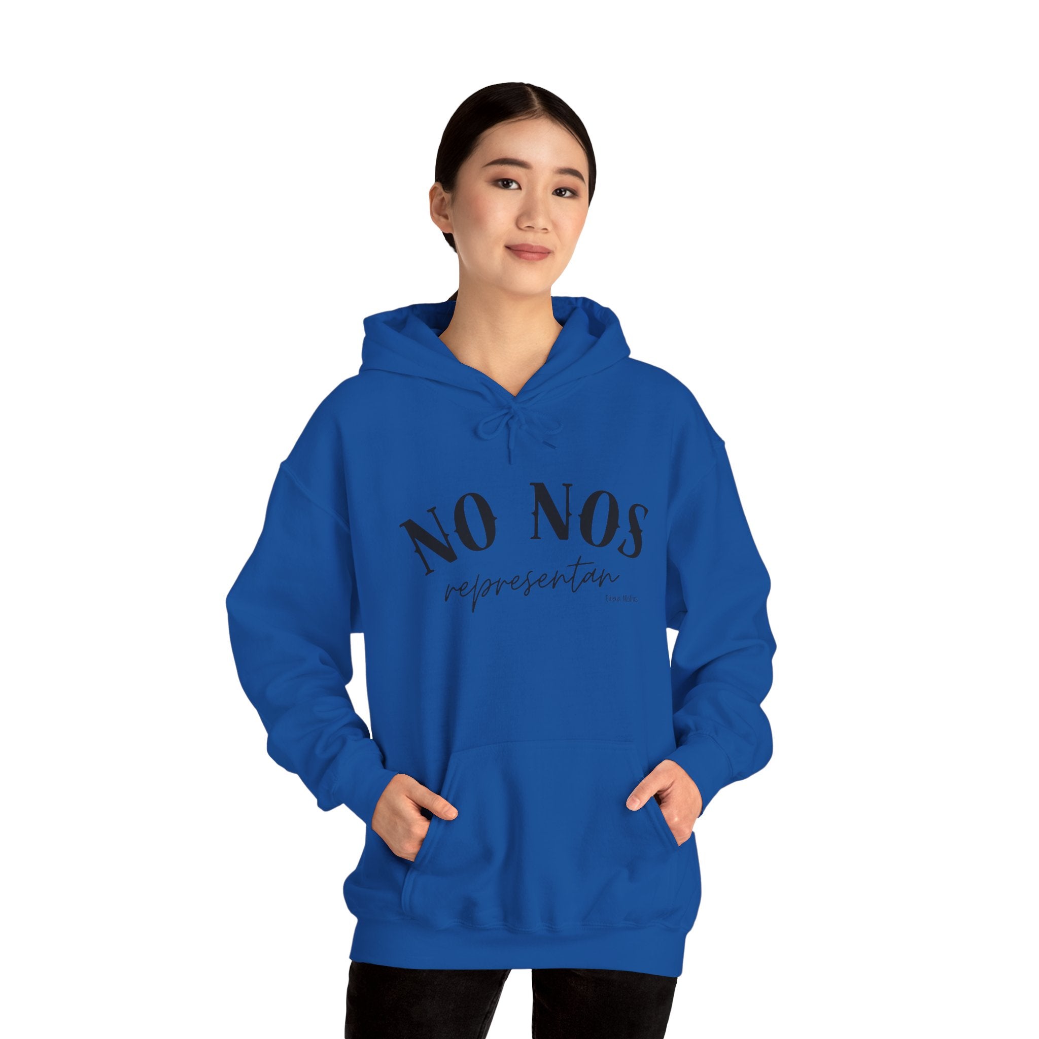 Puerto Rican Pride Hoodie  “No Nos representan” Front & Puñeta Flag Back
