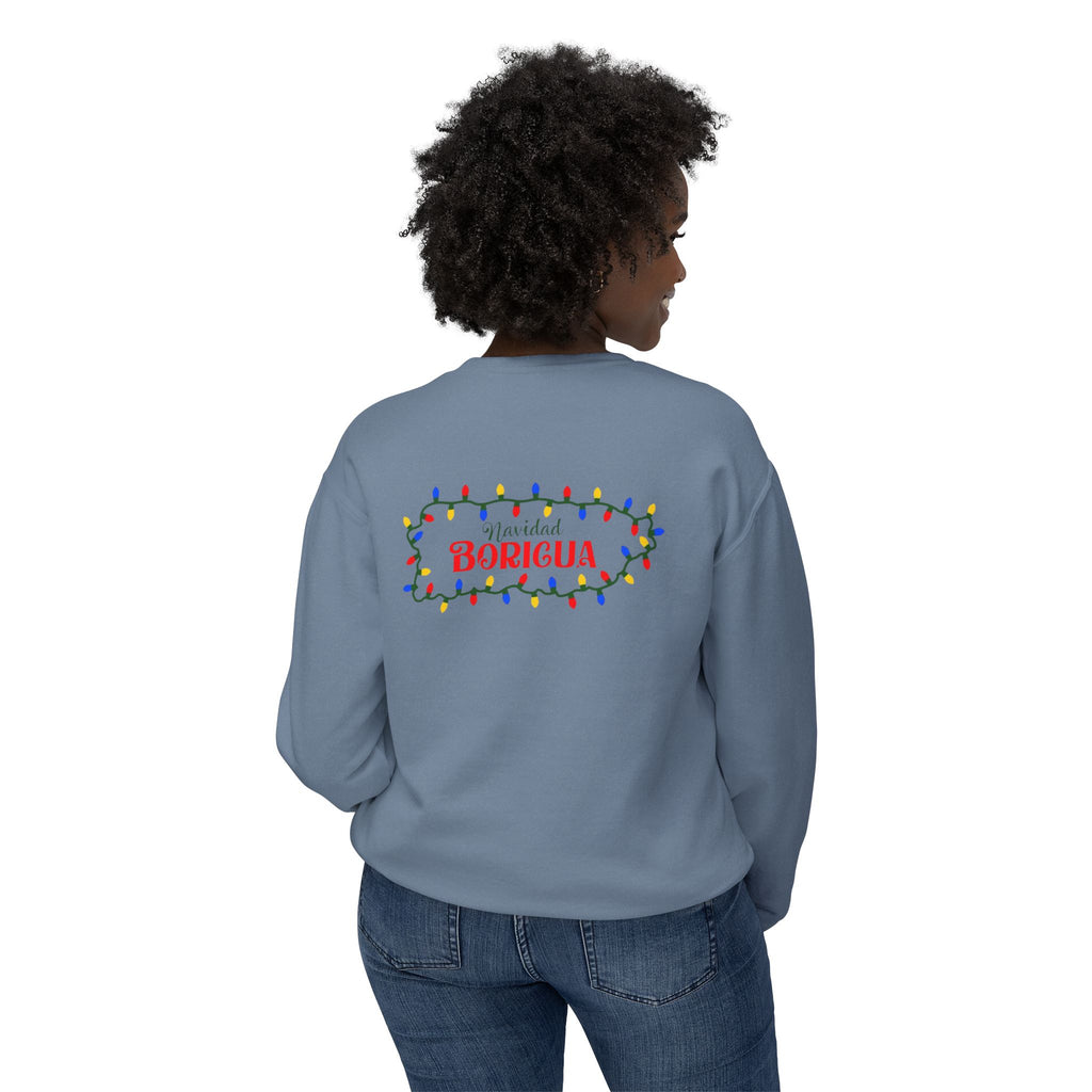 Medalla Light Puerto Rican Holiday Sweatshirt  Navidad Boricua Crewneck Puerto Rico Navidade