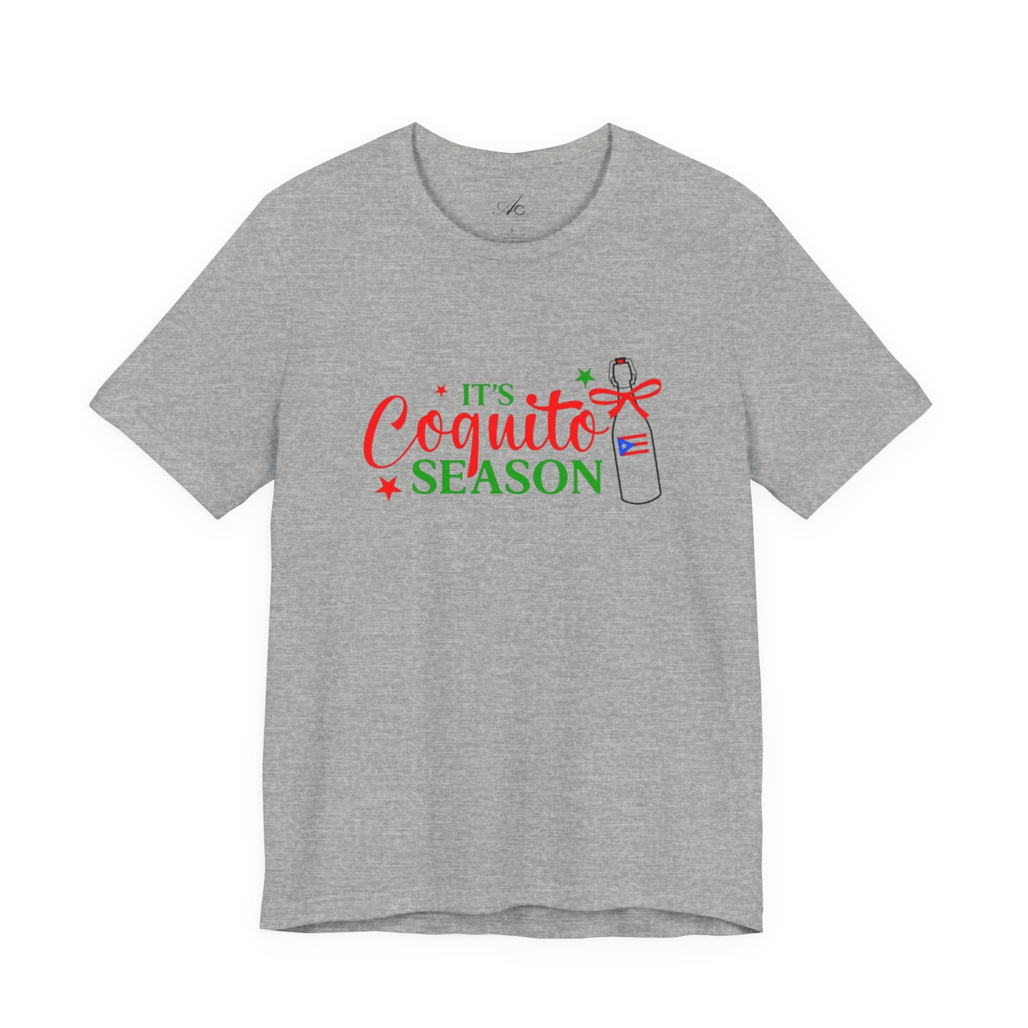It's Coquito Season T-Shirt - Christmas Puerto Rican Holiday Cocktail Tee