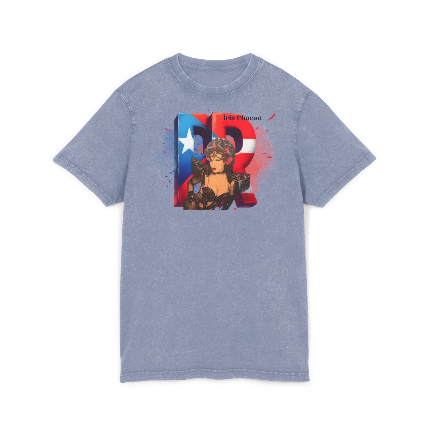 Puerto Rican Iris Chacon , Vintage Graphic Shirt, Casual Wear, Festival Apparel, Summer T-Shirt, Gift for Her