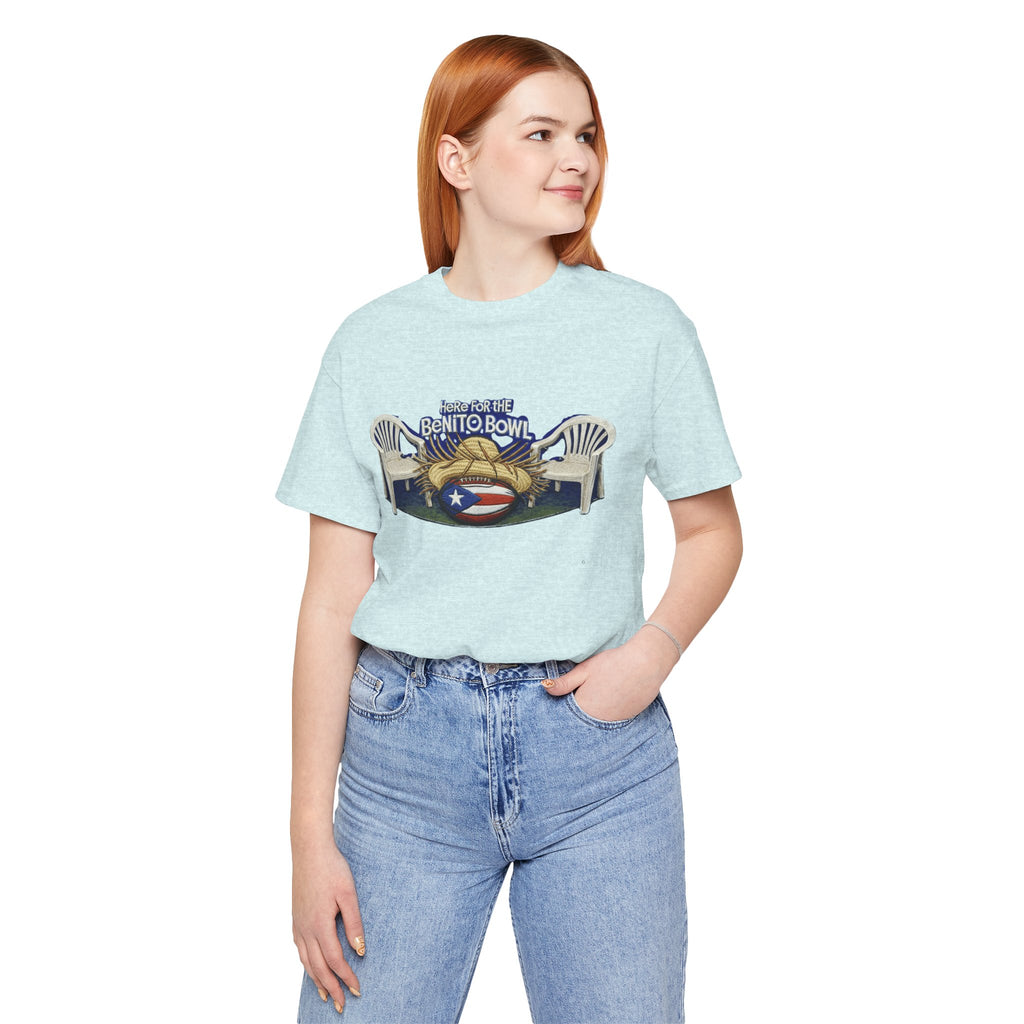 Benito Bowl Puerto Rico Football Tee