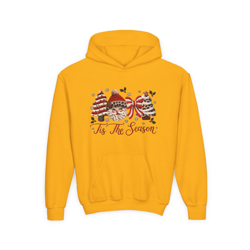 Youth Hoodie  Grinch Christmas Scene with 'Maybe Christmas' Quote