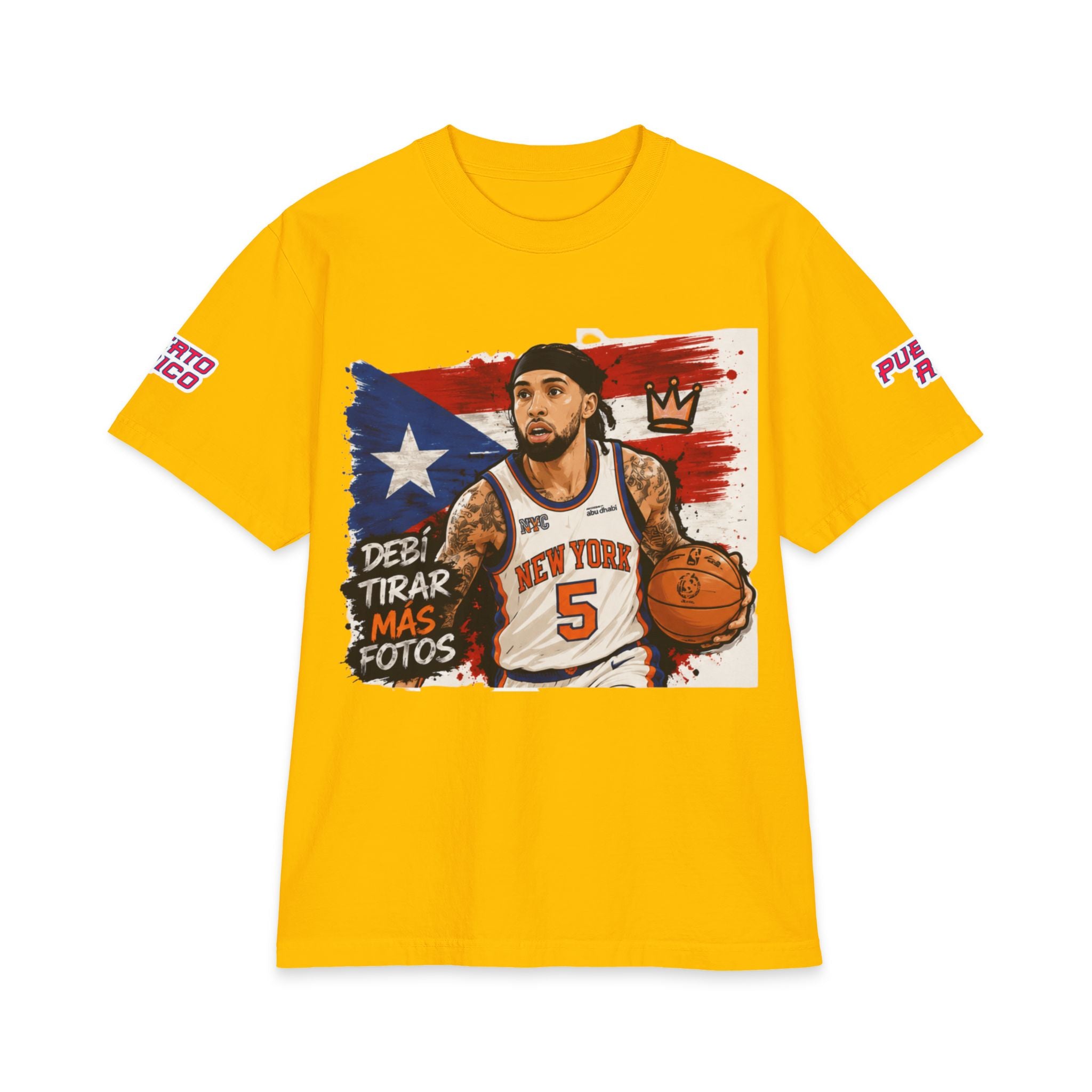 Puerto Rico Basketball Player Graphic T-Shirt