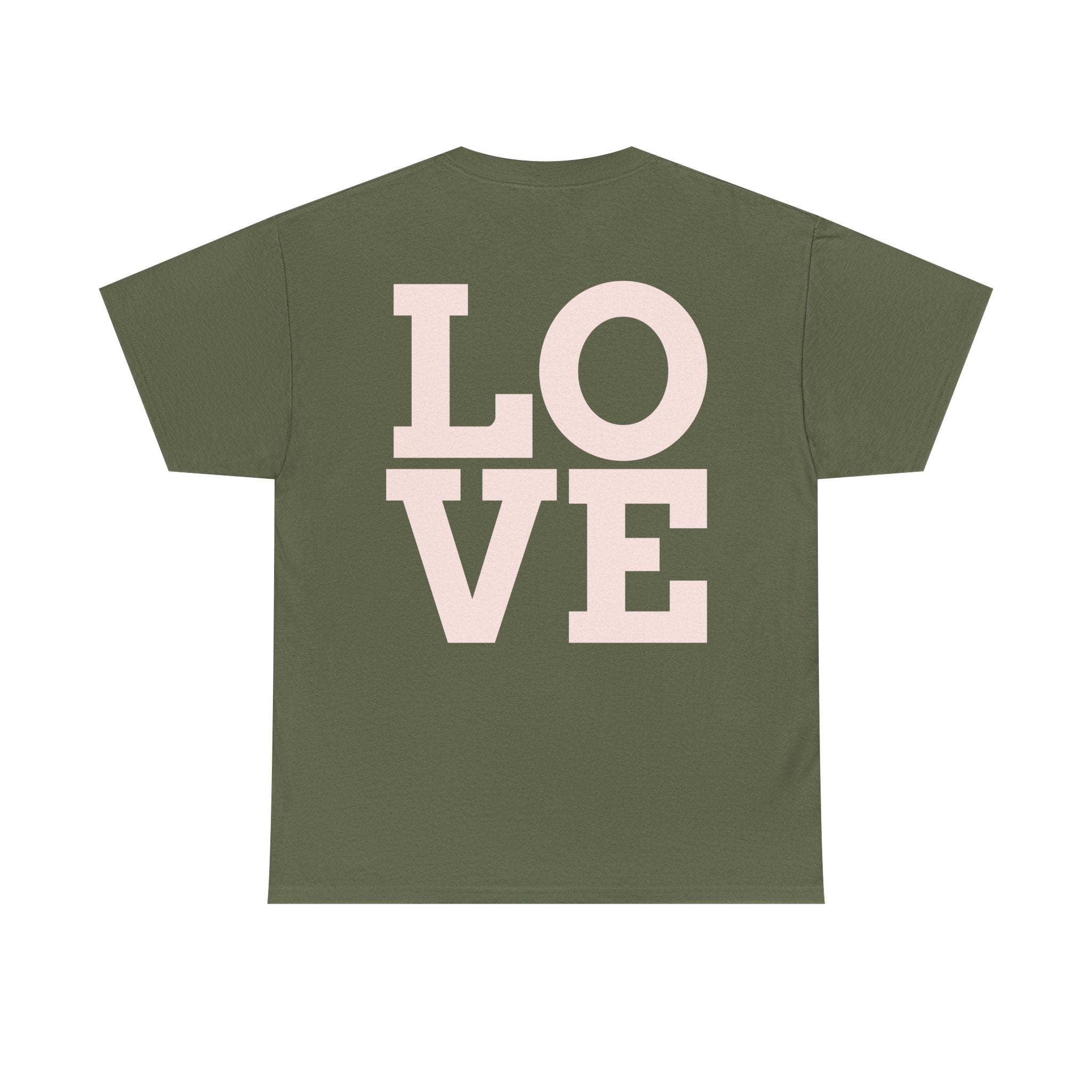 Pink Heart Cherries Tee  LOVE Graphic Valentine T-Shirt