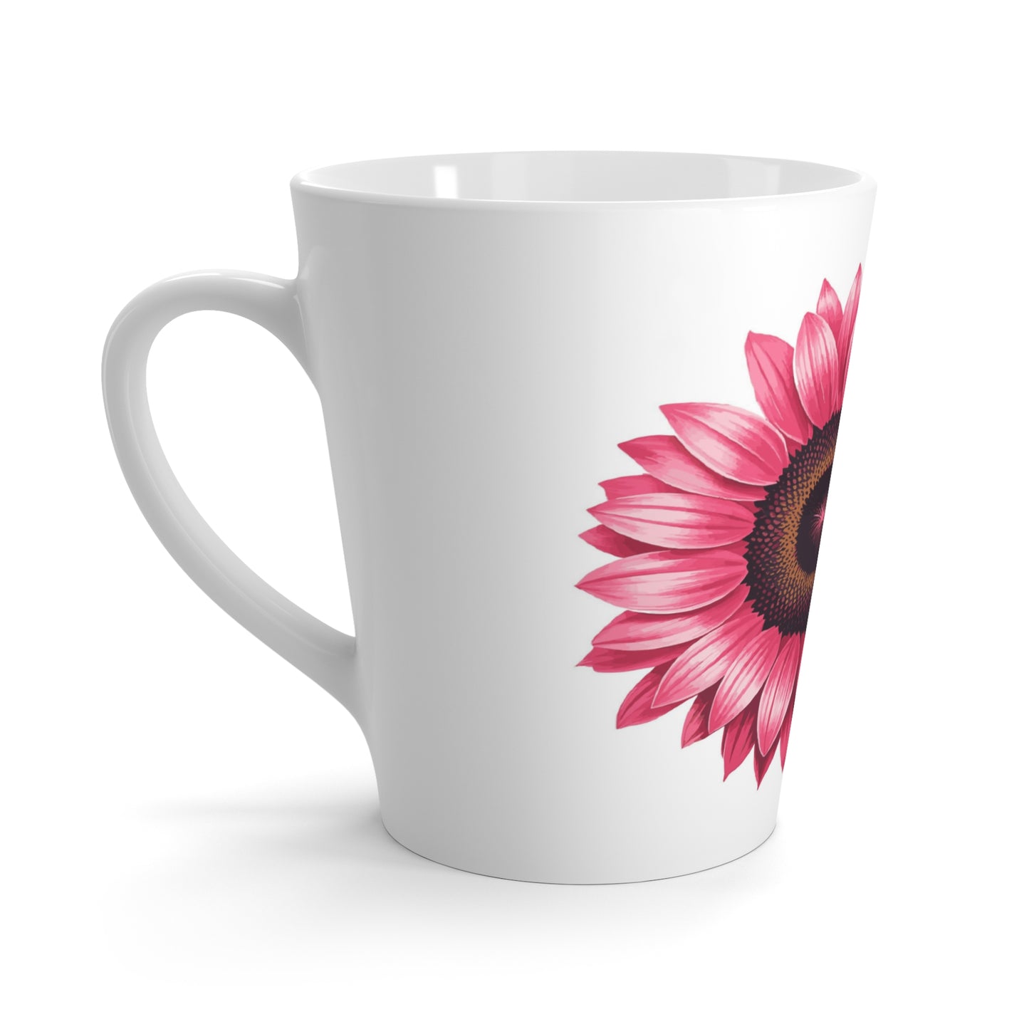 Cancer Survivor Mug Strong WarriorMindset Sunflower Latte Mug - Inspirational Coffee Cup for Motivational Moments