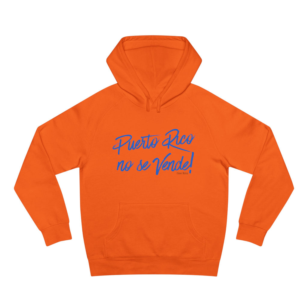 Hoodie  "Puerto Rico No Se Vende" Script Protest Pullover
