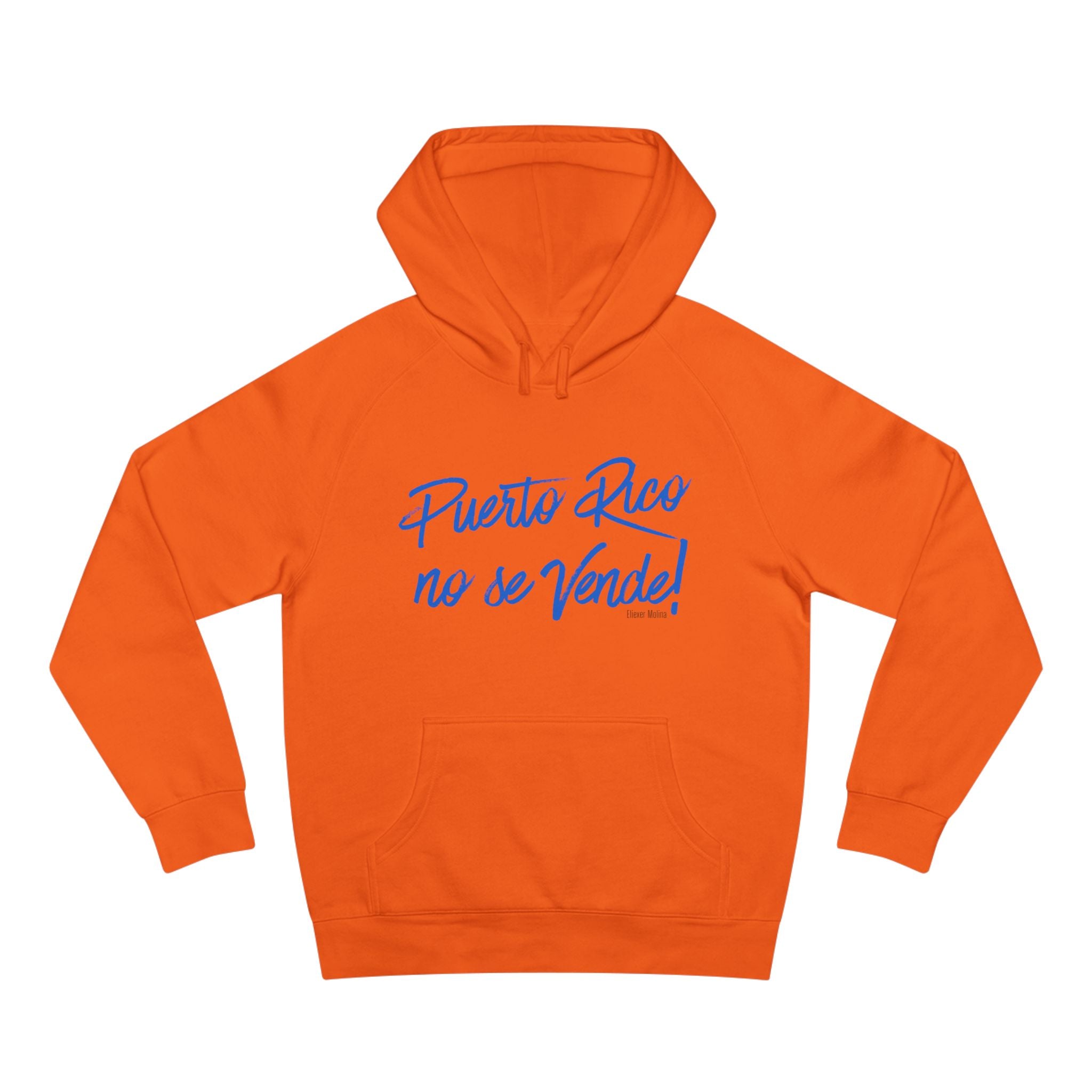 Hoodie  "Puerto Rico No Se Vende" Script Protest Pullover