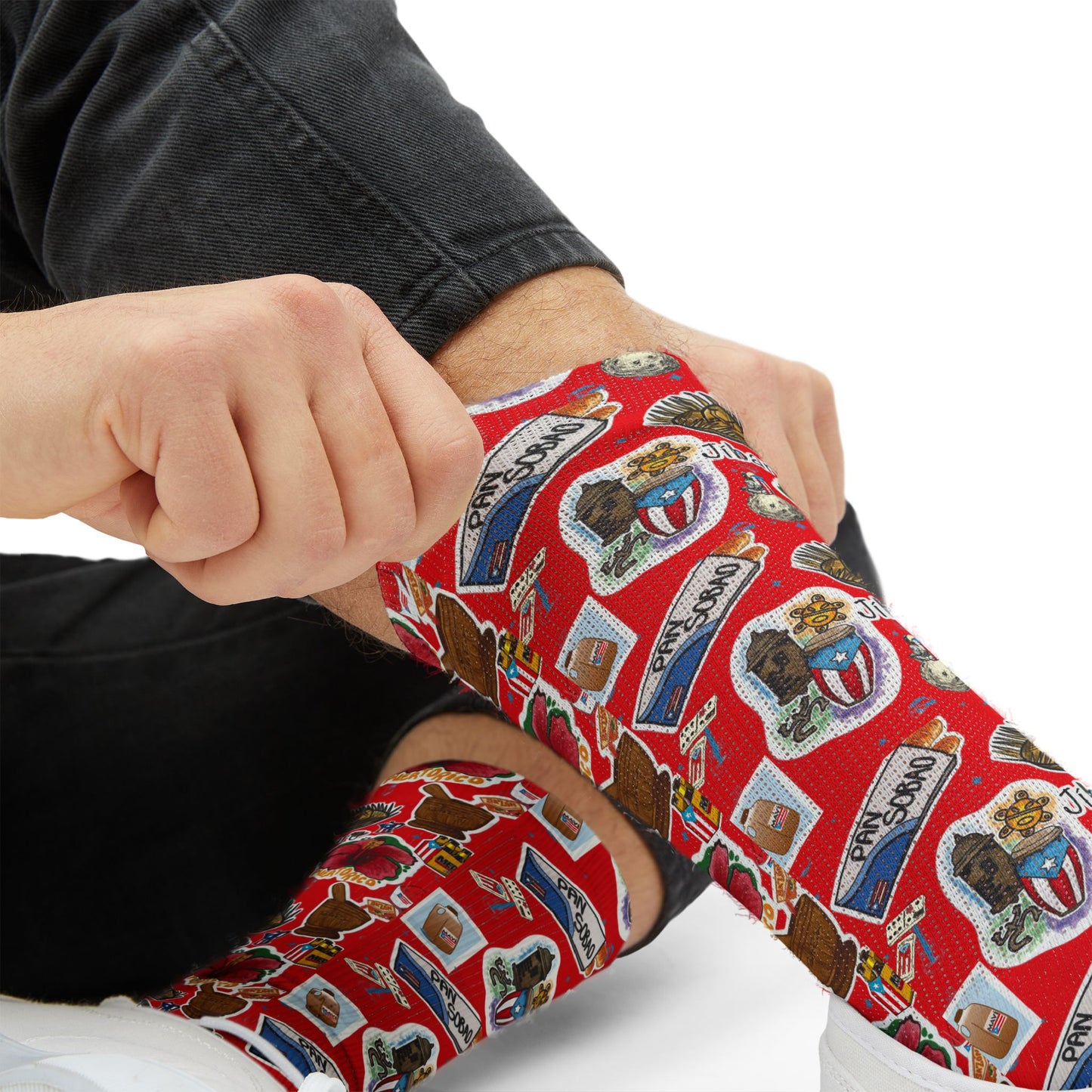 Puerto Rico Pride Sublimation Socks