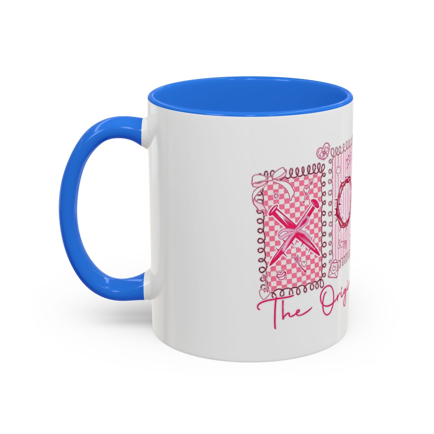 Love Letters XOXO Ceramic Mug — Colorful 11oz & 15oz Coffee Cup