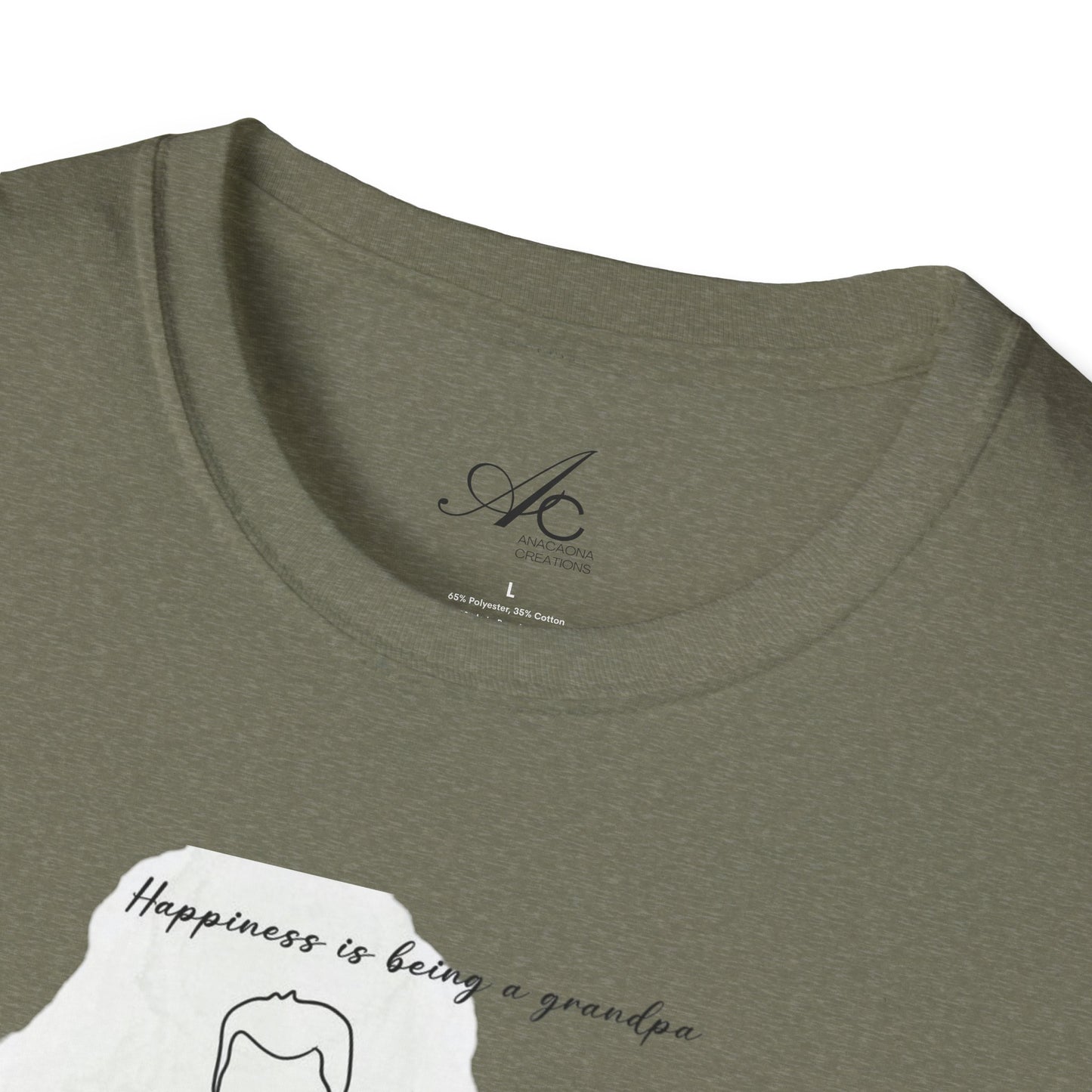Happiness in Simplicity T-Shirt, Unisex Softstyle Tee, Casual Wear, Gift for Cyclists, Inspirational Quote Shirt, Summer Fashion