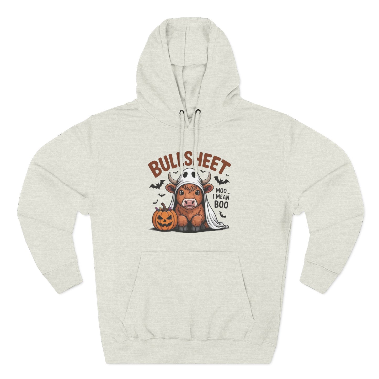 Spooky Vibes Only" Halloween Sweater Cozy Ghostly Fleece Hoodie