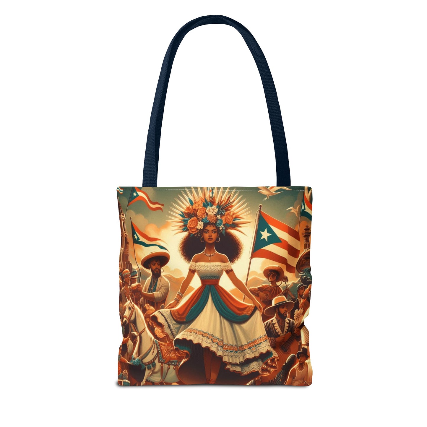 Puerto Rico Design Tote Bags Tote Bag (AOP)