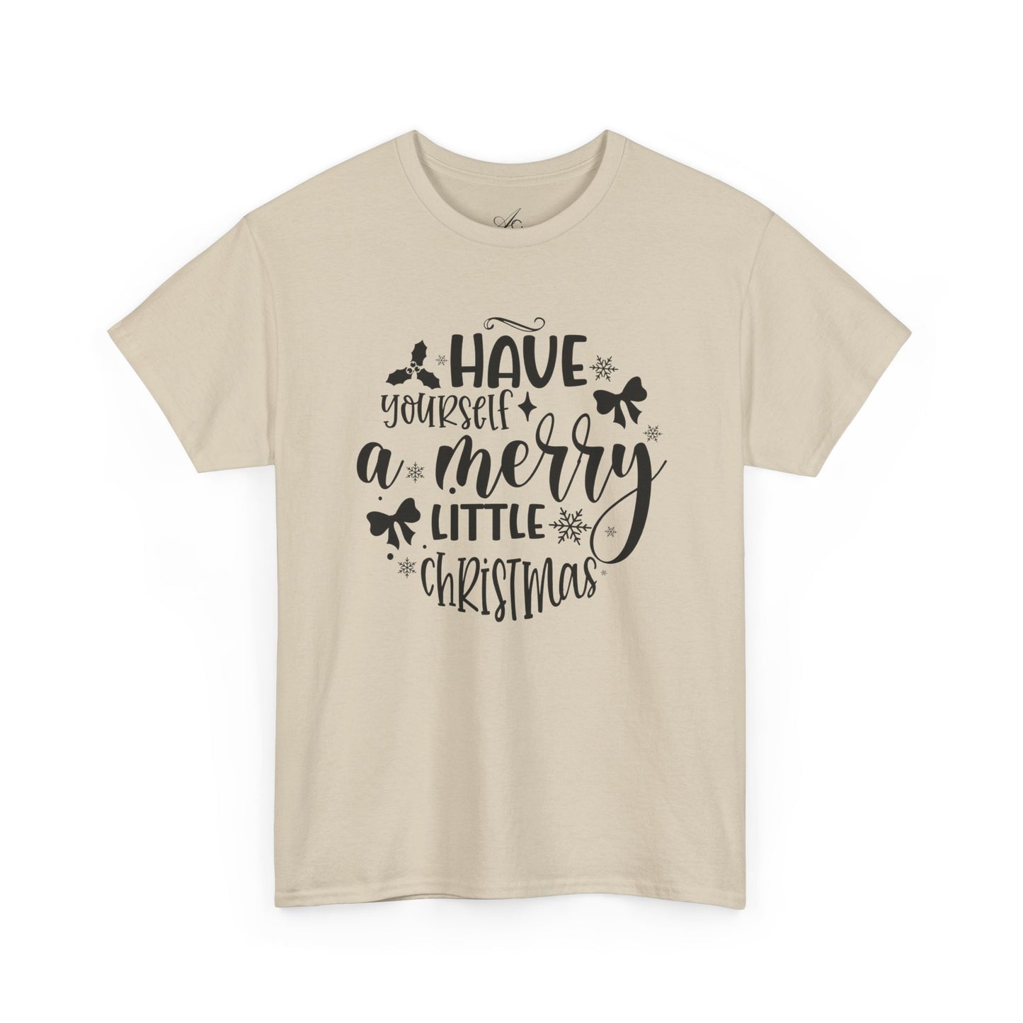 Merry Christmas Cotton Tee Holiday Graphic Tees & Cozy Festive Wear