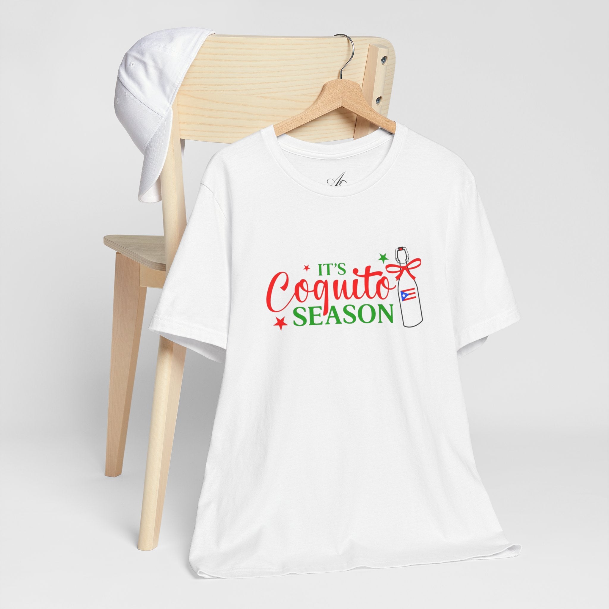 It's Coquito Season T-Shirt - Christmas Puerto Rican Holiday Cocktail Tee