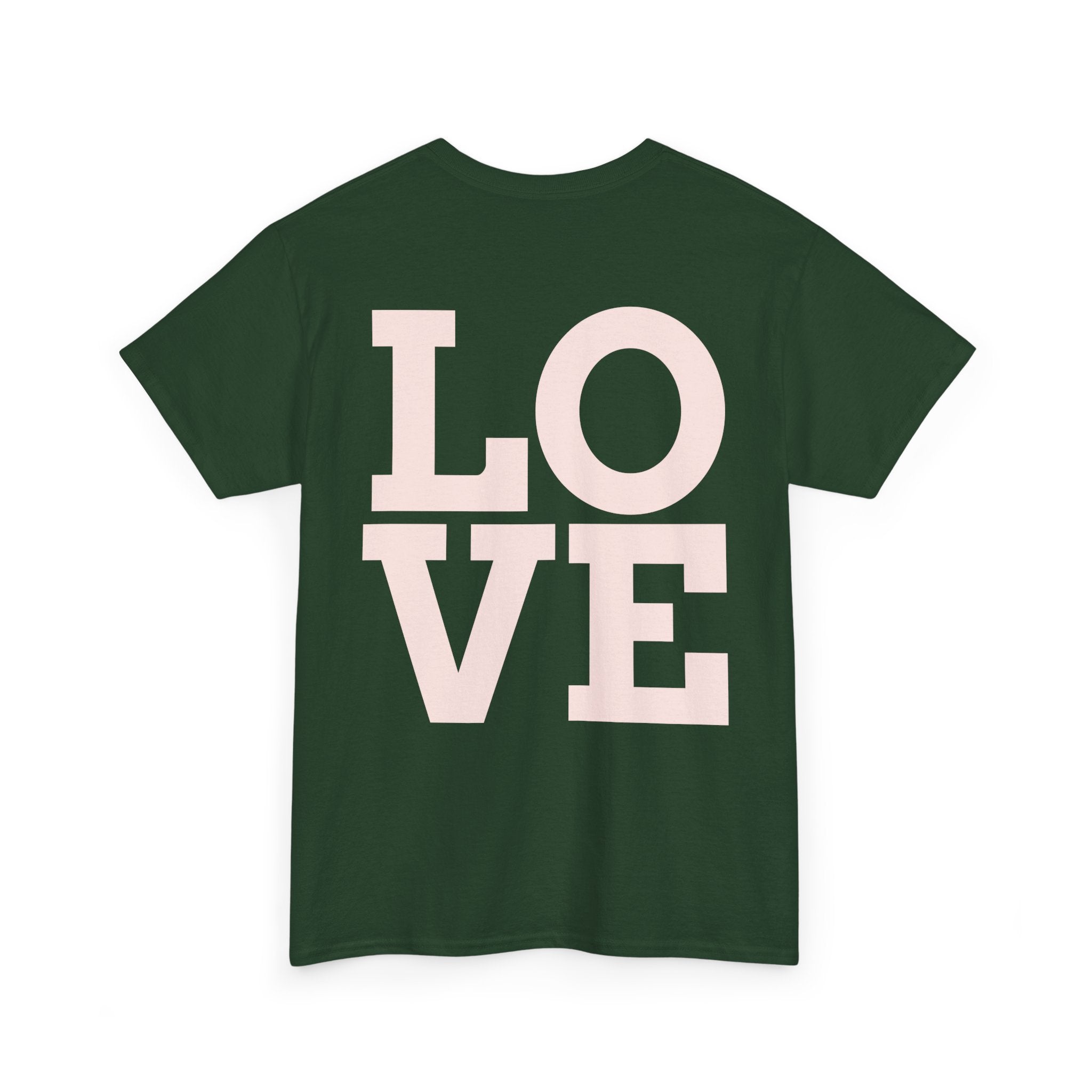 Pink Heart Cherries Tee  LOVE Graphic Valentine T-Shirt