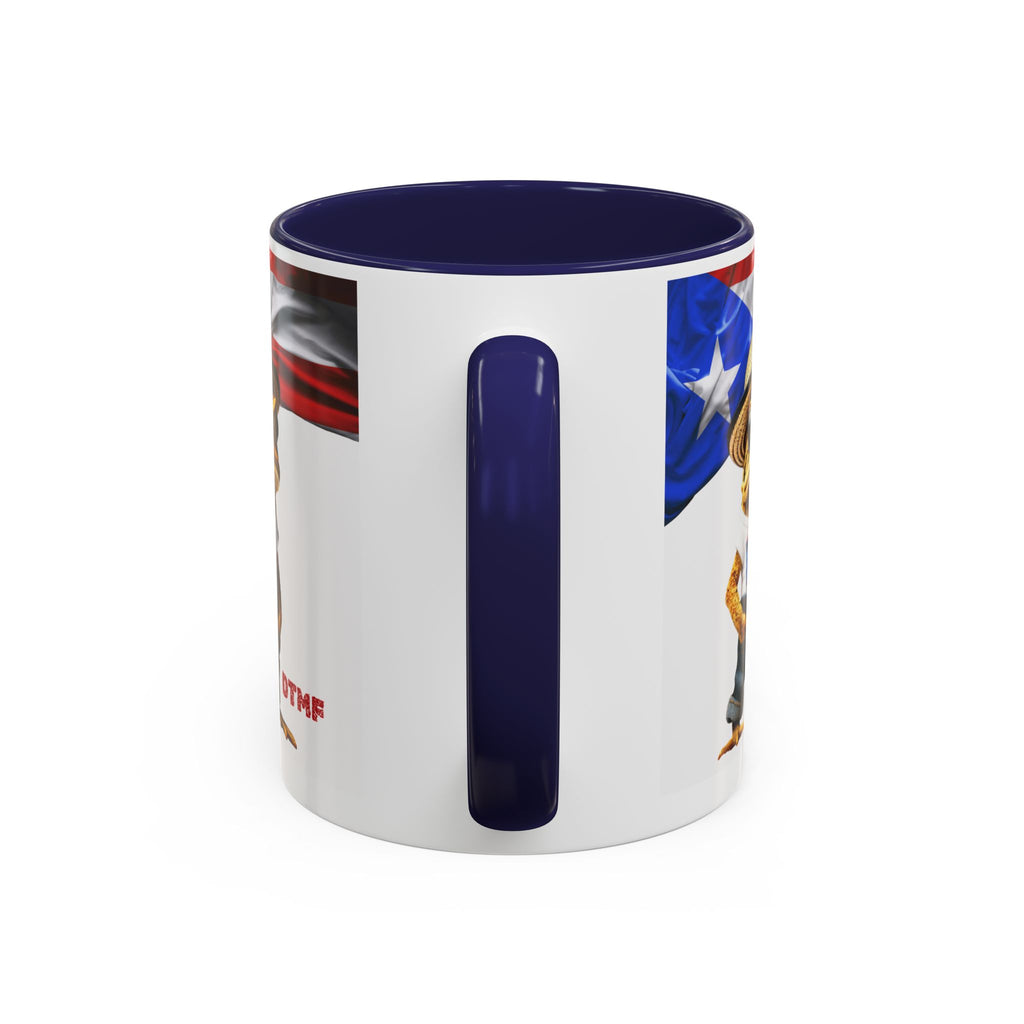 Puerto Rican Frog Character Coffee Mug - Fun Accent Mug for Coffee Lovers