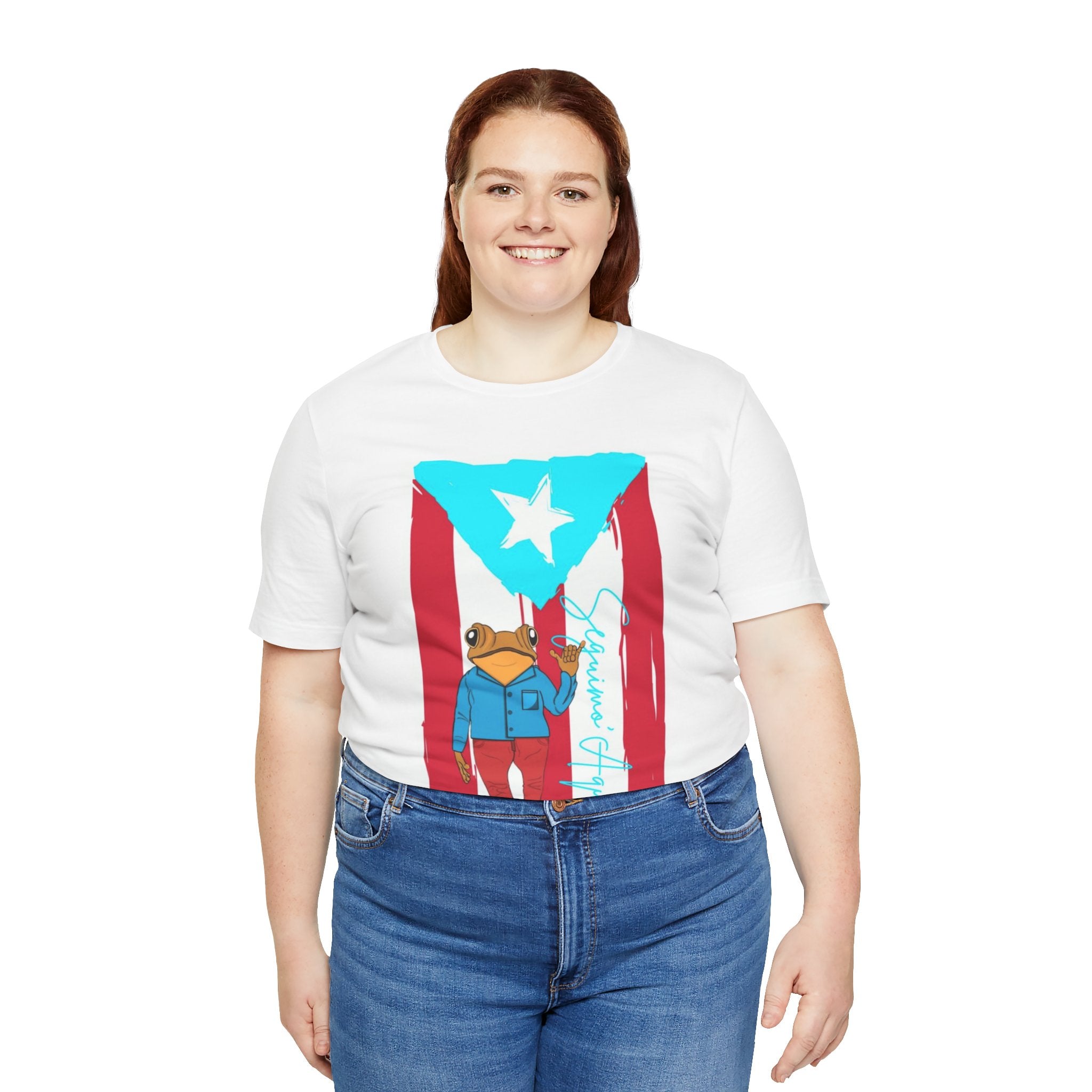 Puerto Rican Coqui Flag T‑Shirt  Boricua Pride Tee