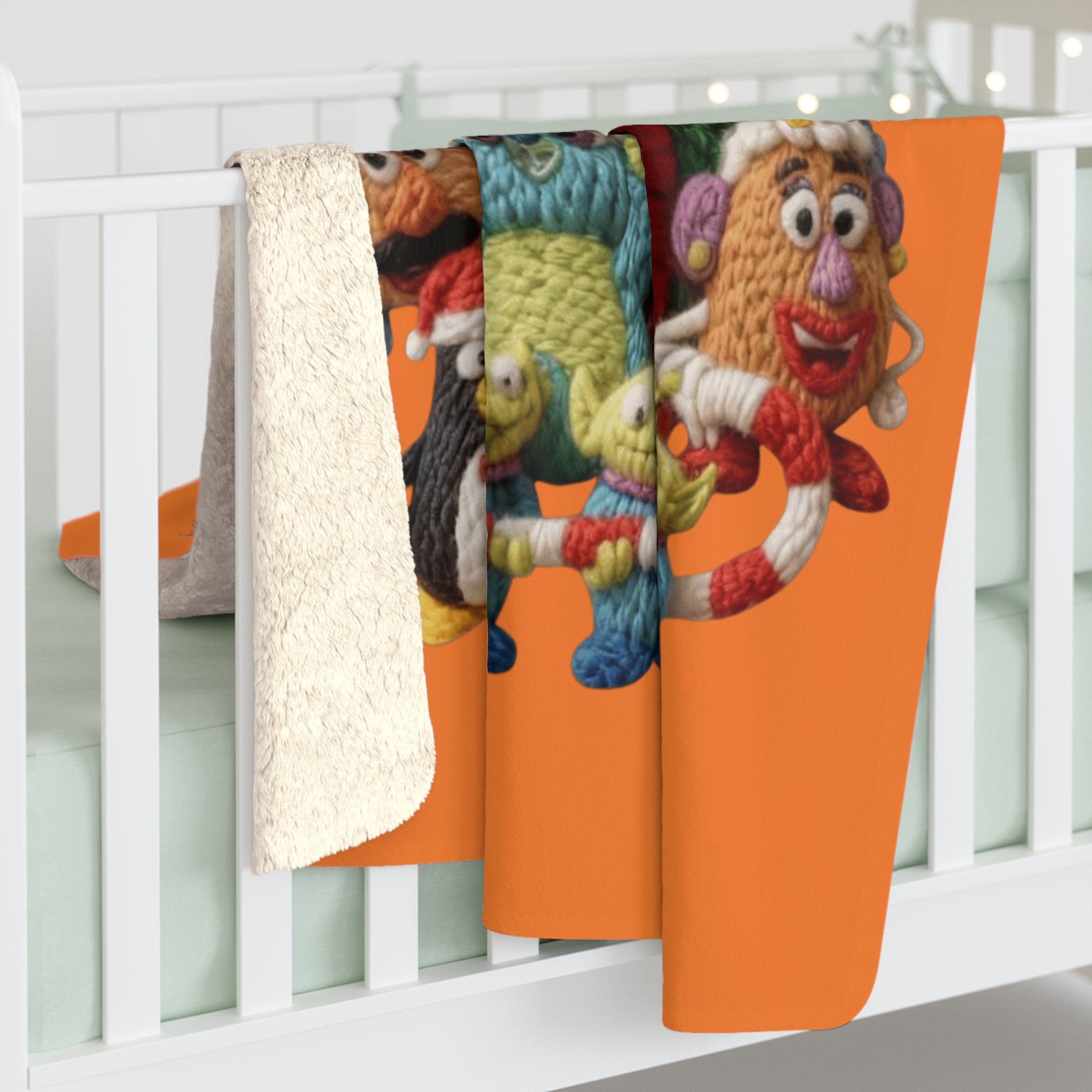 Toy Story Holiday Sherpa Fleece Blanket  Christmas Character Throw