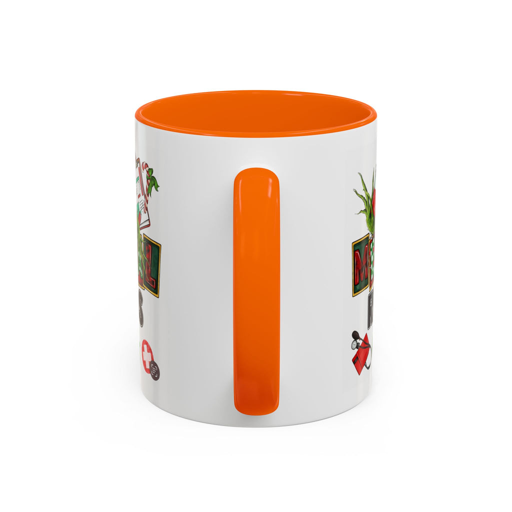 Medical Records Claus Coffee Mug — Funny Holiday Nurse & Medical Staff Gift (11/15oz) Medical Christmas Mug,