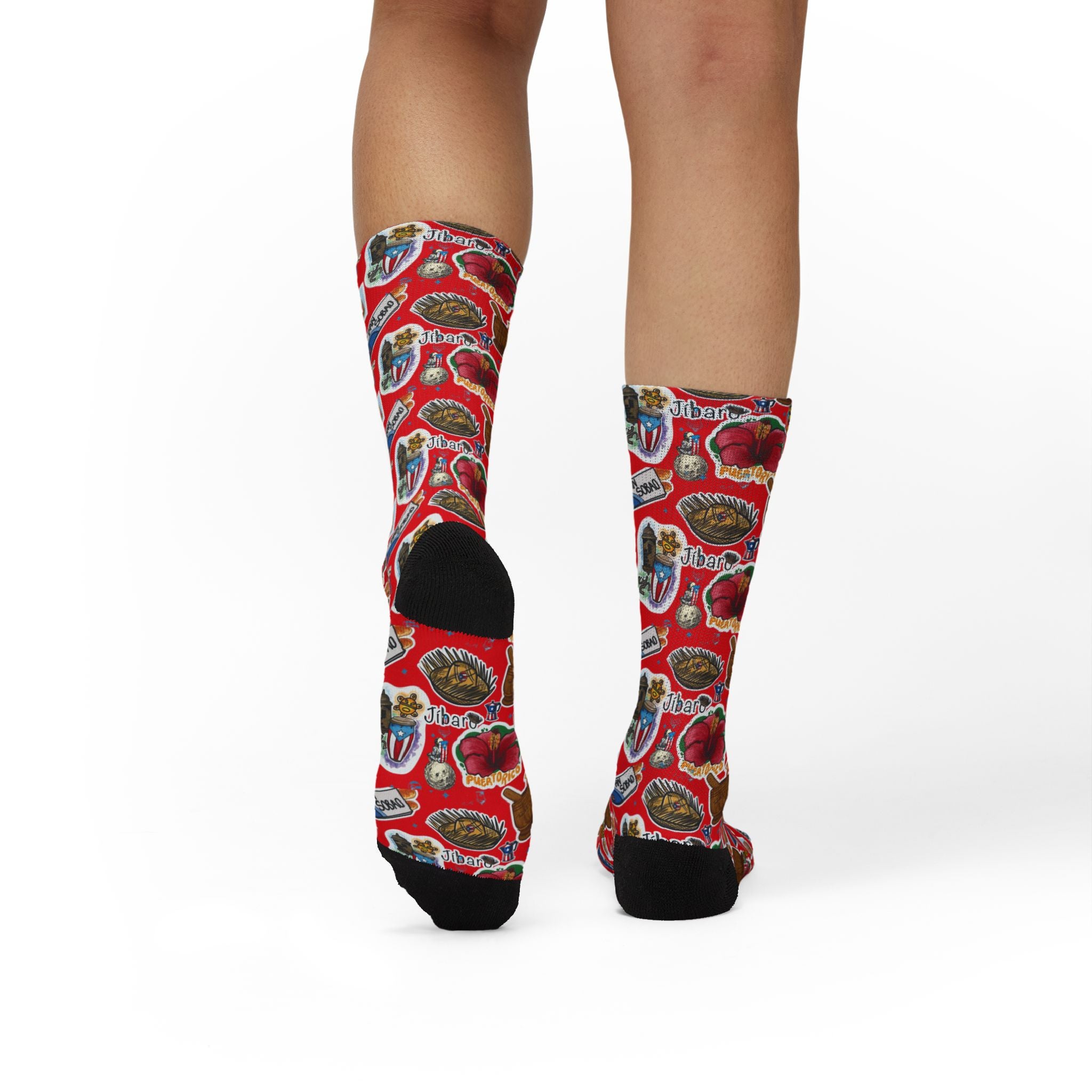 Puerto Rico Pride Sublimation Socks