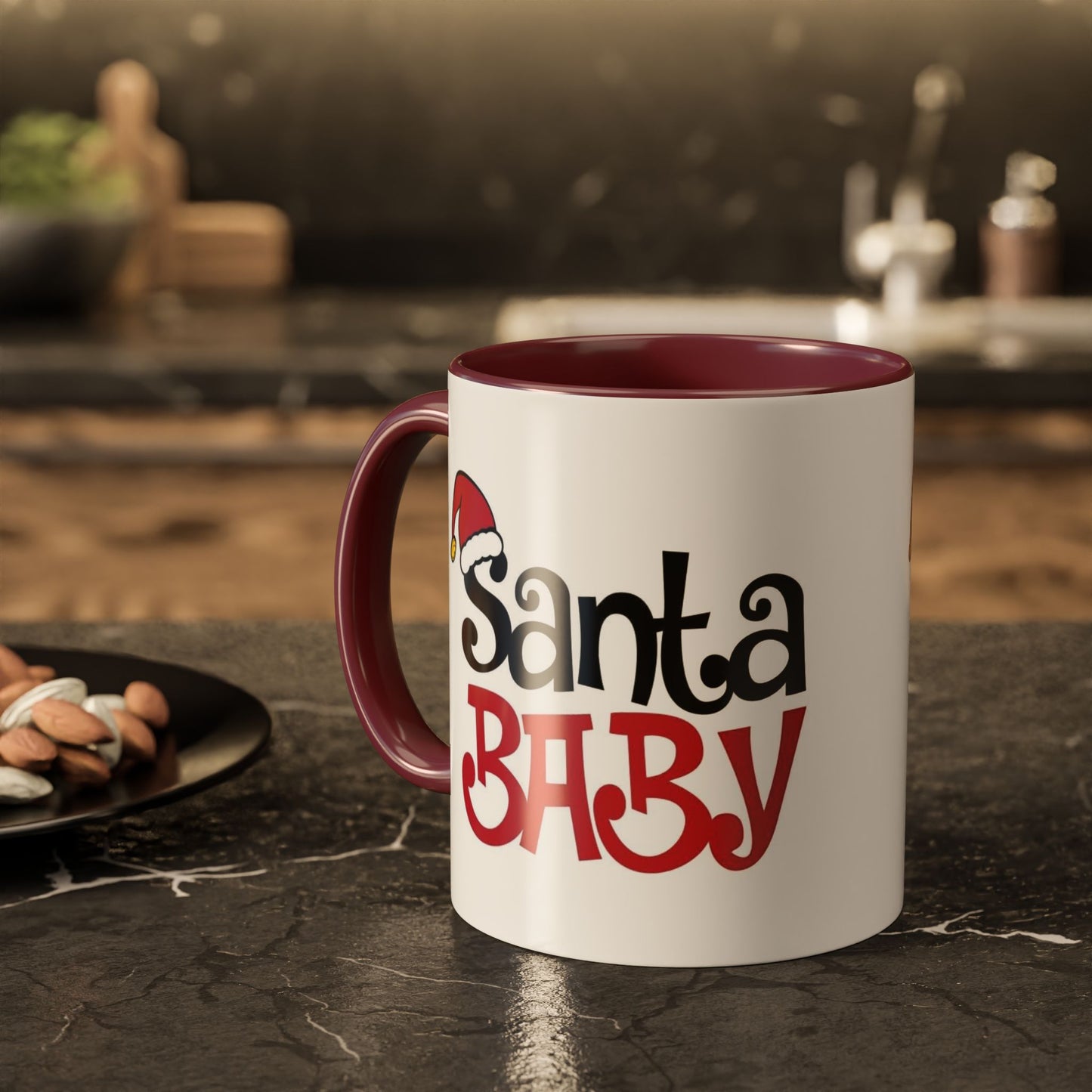 Santa Baby Colorful Mug - Perfect Holiday Gift for Coffee Lovers