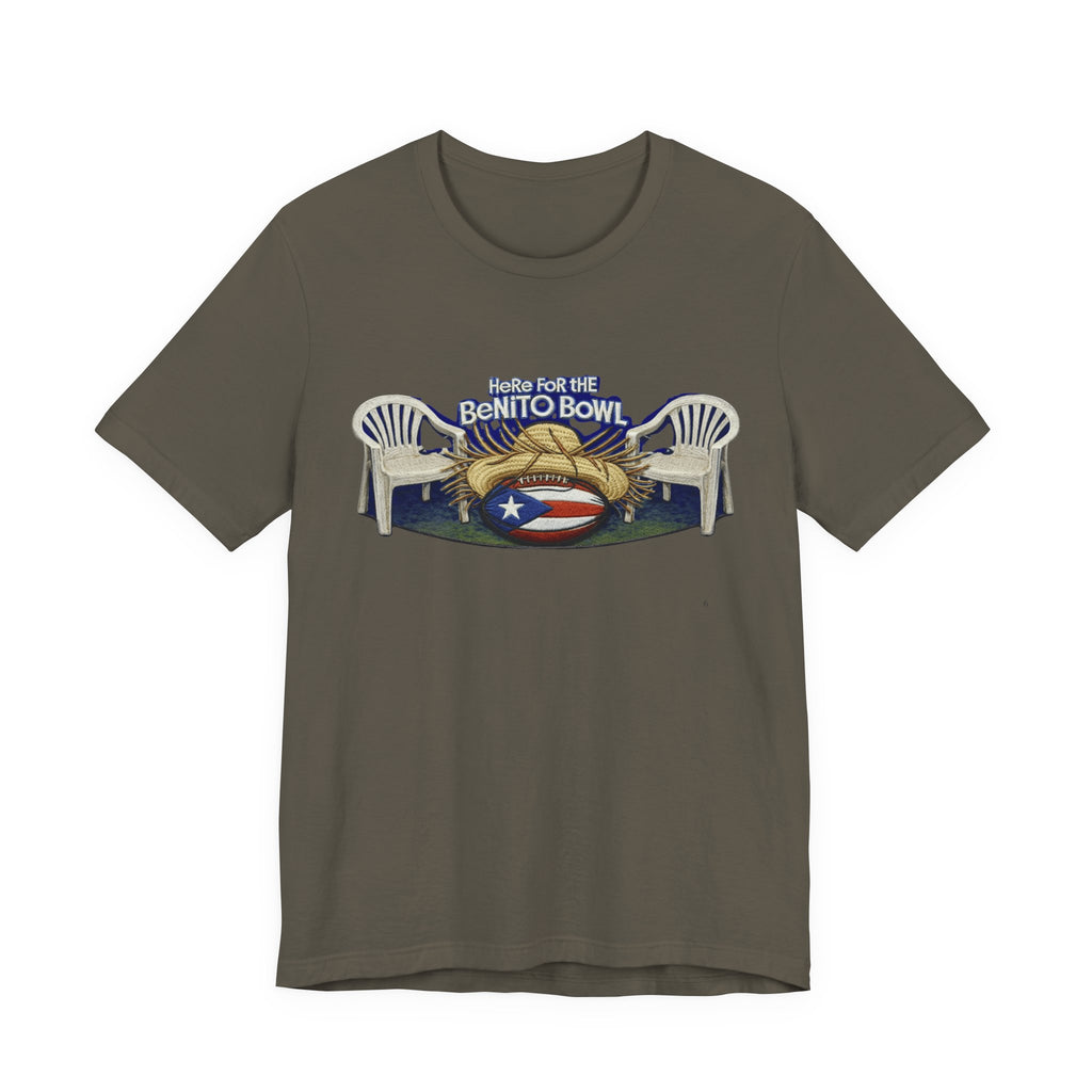 Benito Bowl Puerto Rico Football Tee