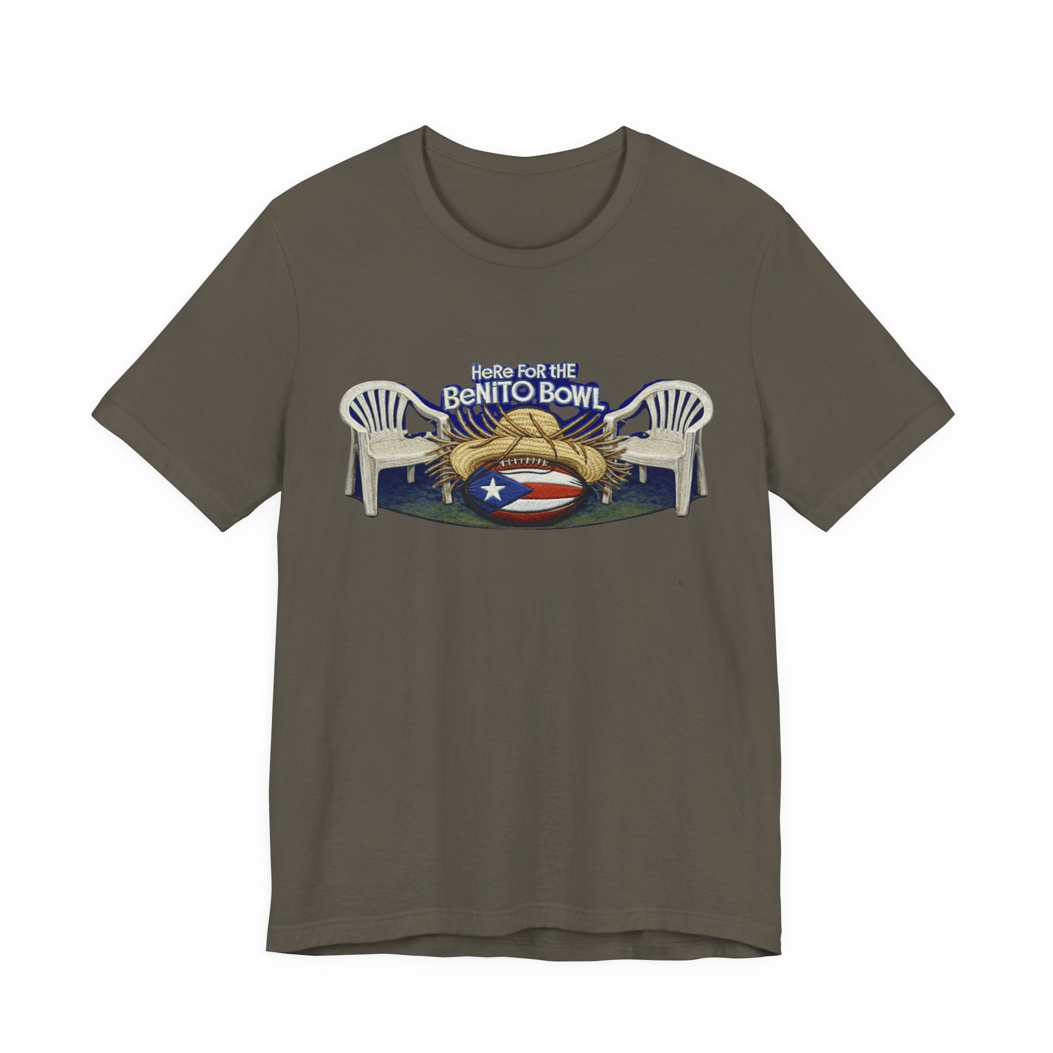 Benito Bowl Puerto Rico Football Tee