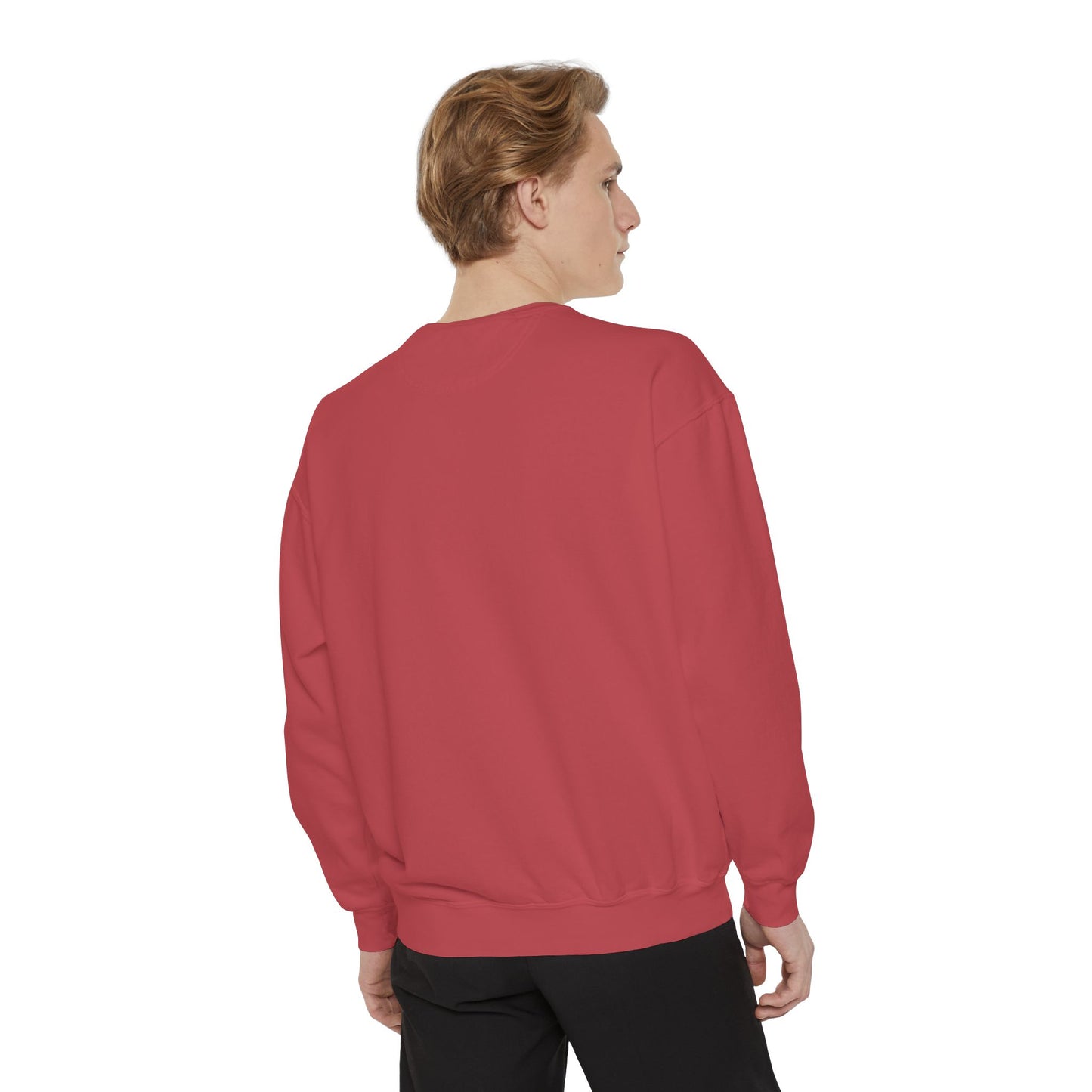 I'm Too Old for This Sweatshirt, Unisex Garment-Dyed Sweatshirt for Halloween, Funny Gift for Adults, Casual Wear, Cozy Fall Sweater