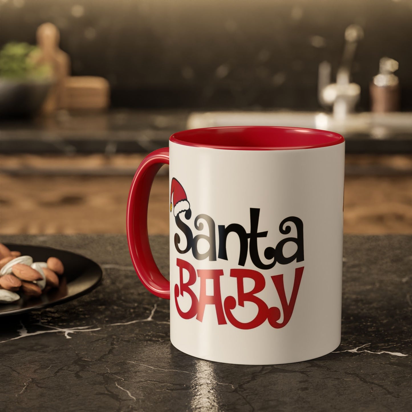 Santa Baby Colorful Mug - Perfect Holiday Gift for Coffee Lovers