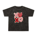 Valentine Strawberry XOXO Mineral Wash T-Shirt