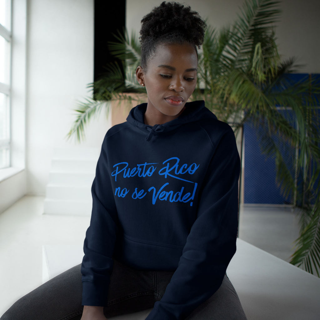 Hoodie  "Puerto Rico No Se Vende" Script Protest Pullover
