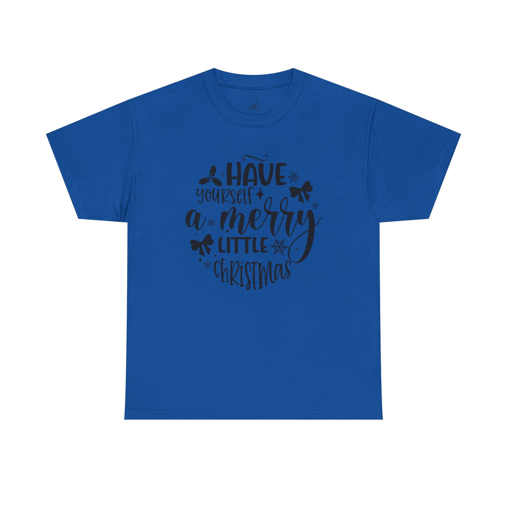 Merry Christmas Cotton Tee Holiday Graphic Tees & Cozy Festive Wear