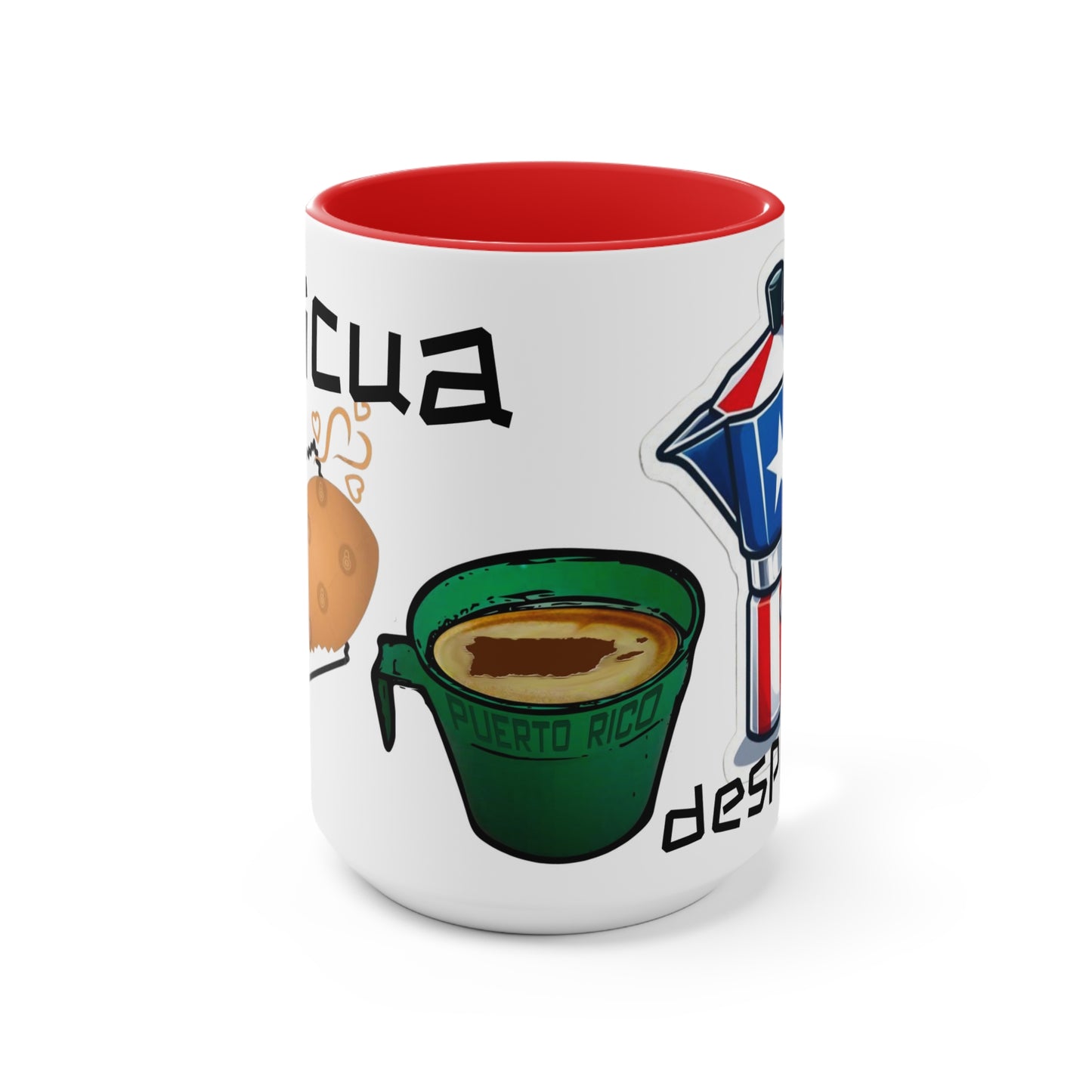 Puerto Rican Accent Mugs – Celebrate Culture with Every Sip! Puerto Rico in Every Pour