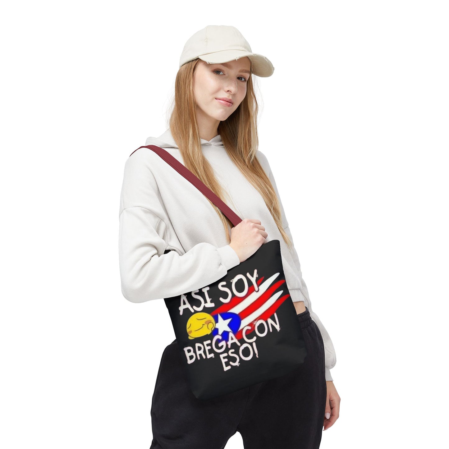 Carry Your Culture – Puerto Rican Pride in Every Step Vibrant Puerto Rican Tote Bag, Beach Bag, Shopping Tote, Travel Bag, Gift for Her, Eco-Friendly Reusable Bag