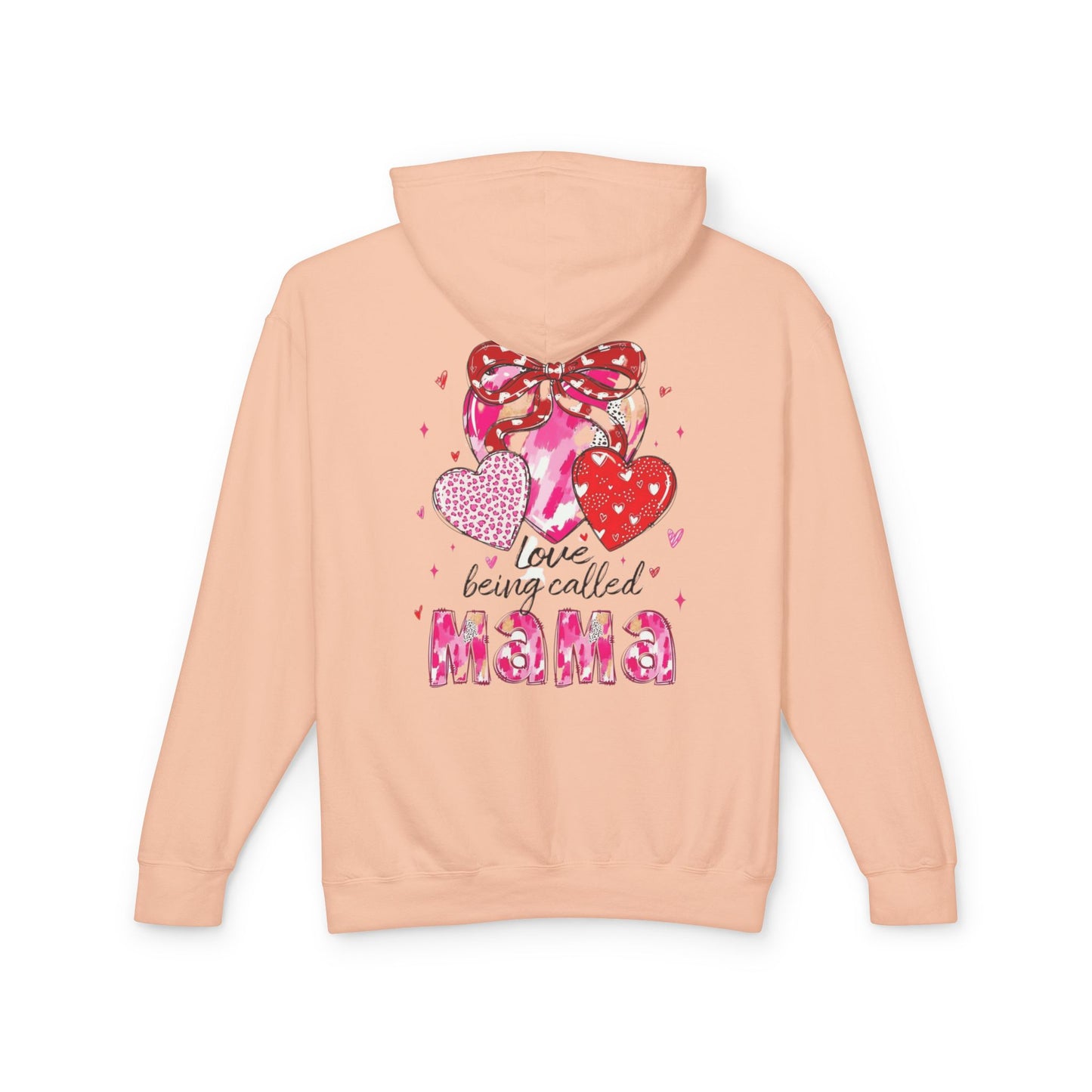 Mama Hoodie "You Are So Loved" — Christian Mama Lightweight Hooded Sweatshirt