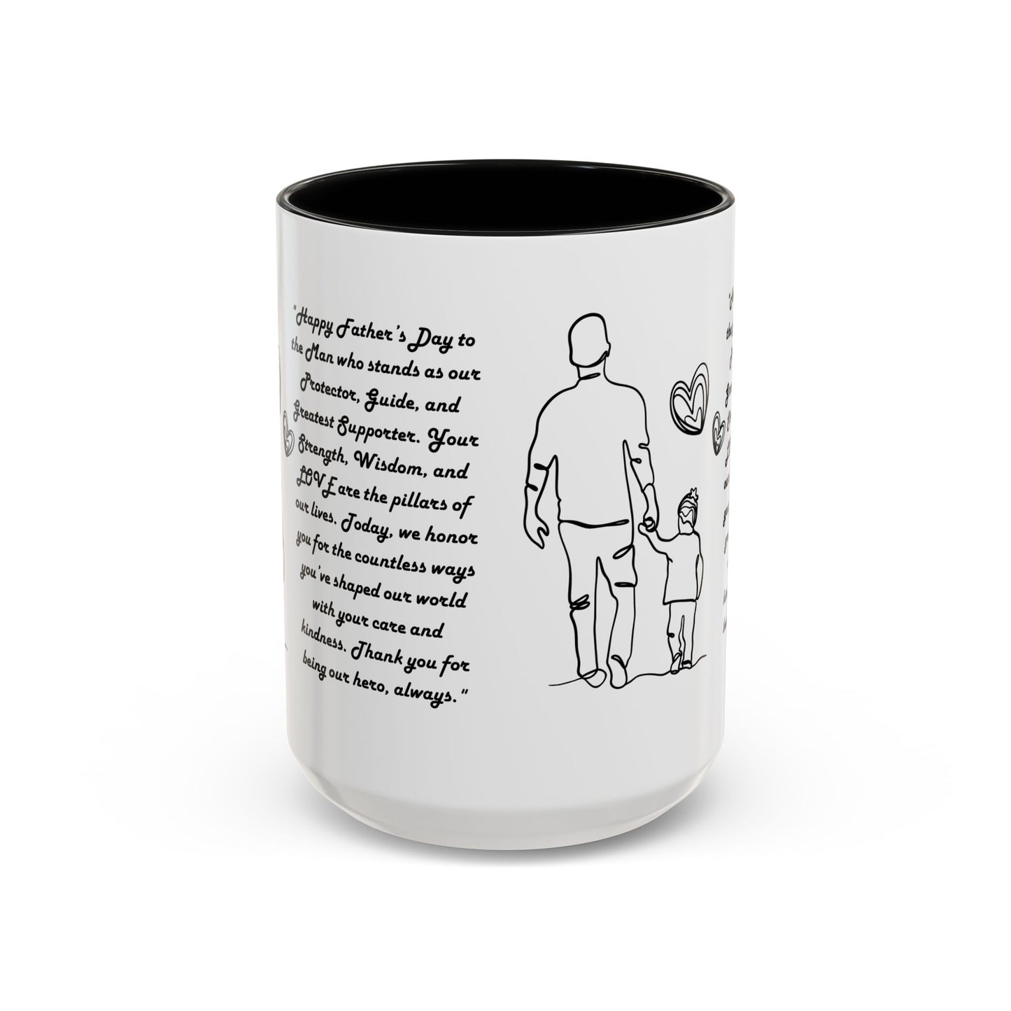 Fathers Day Mug Gift for Dad Funny Fathers Mug Accent Coffee Mug (11, 15oz)