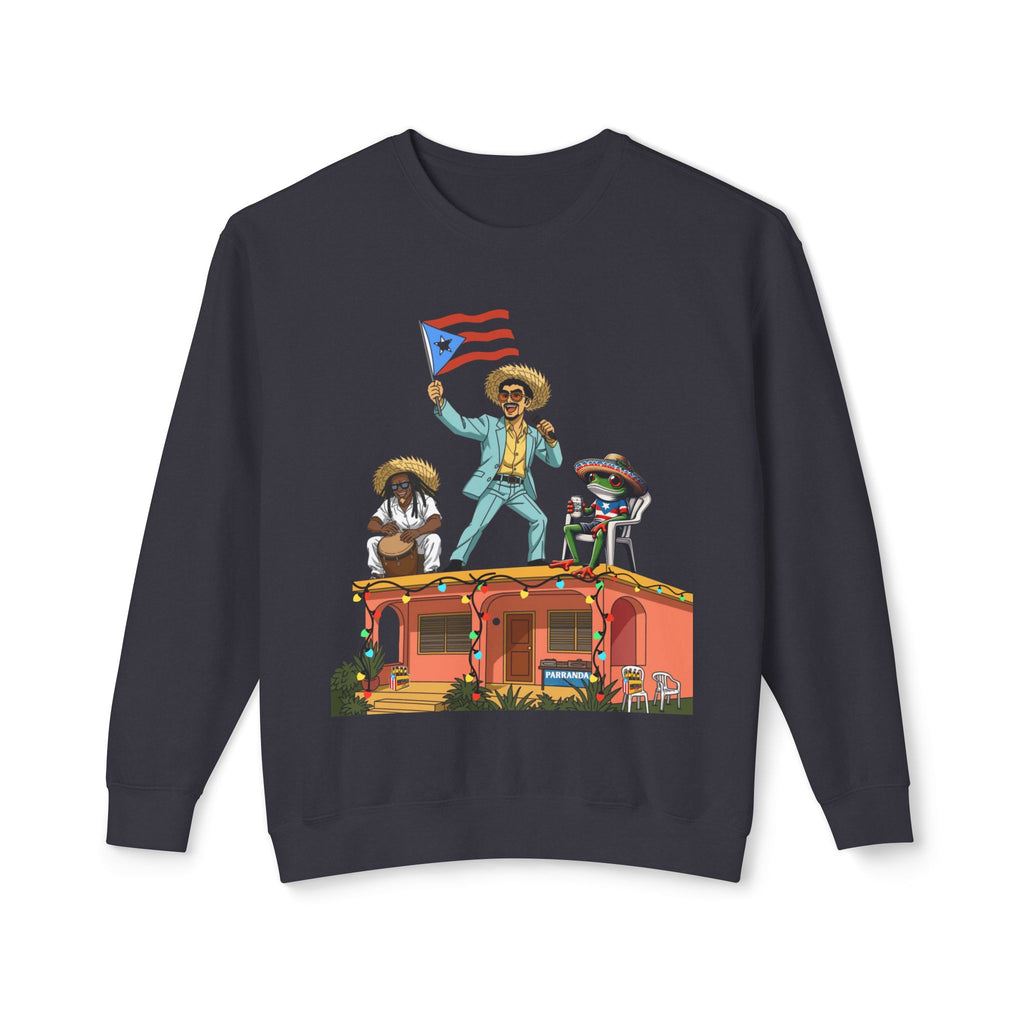 Puerto Rican Benito Parade Sweatshirt  Boricua De Pura Cepa Crewneck Puerto Rico Navidades