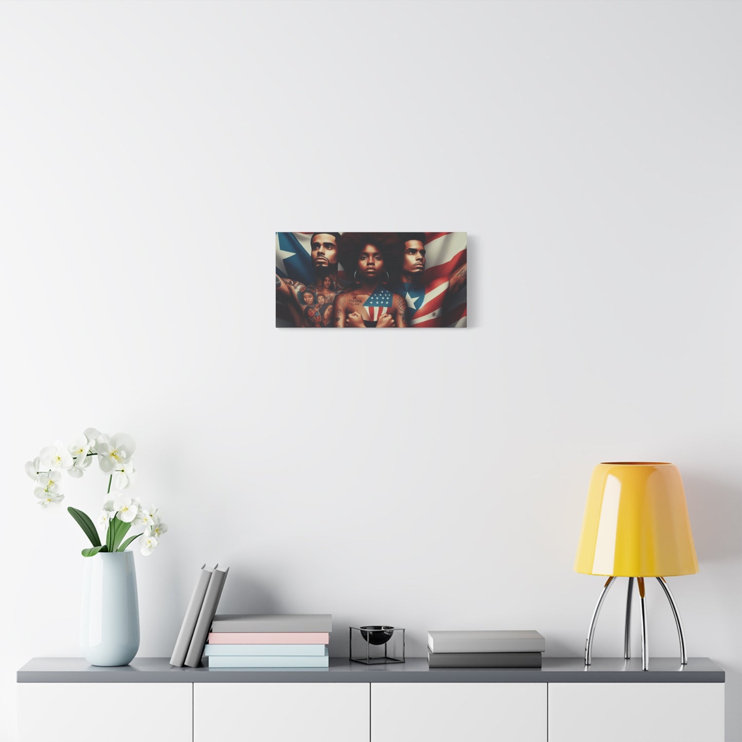 Rooted in Culture, Radiating Power Puerto Rican Wall Art, Unique Gift, Empowering Decor