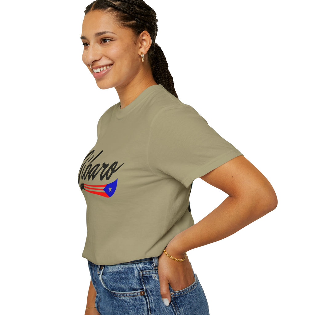 T-Shirt  "Jíbaro" Puerto Rican Heritage Tee (Back Machete  Sombrero de Paja Design) Puerto Rico’s Navidades