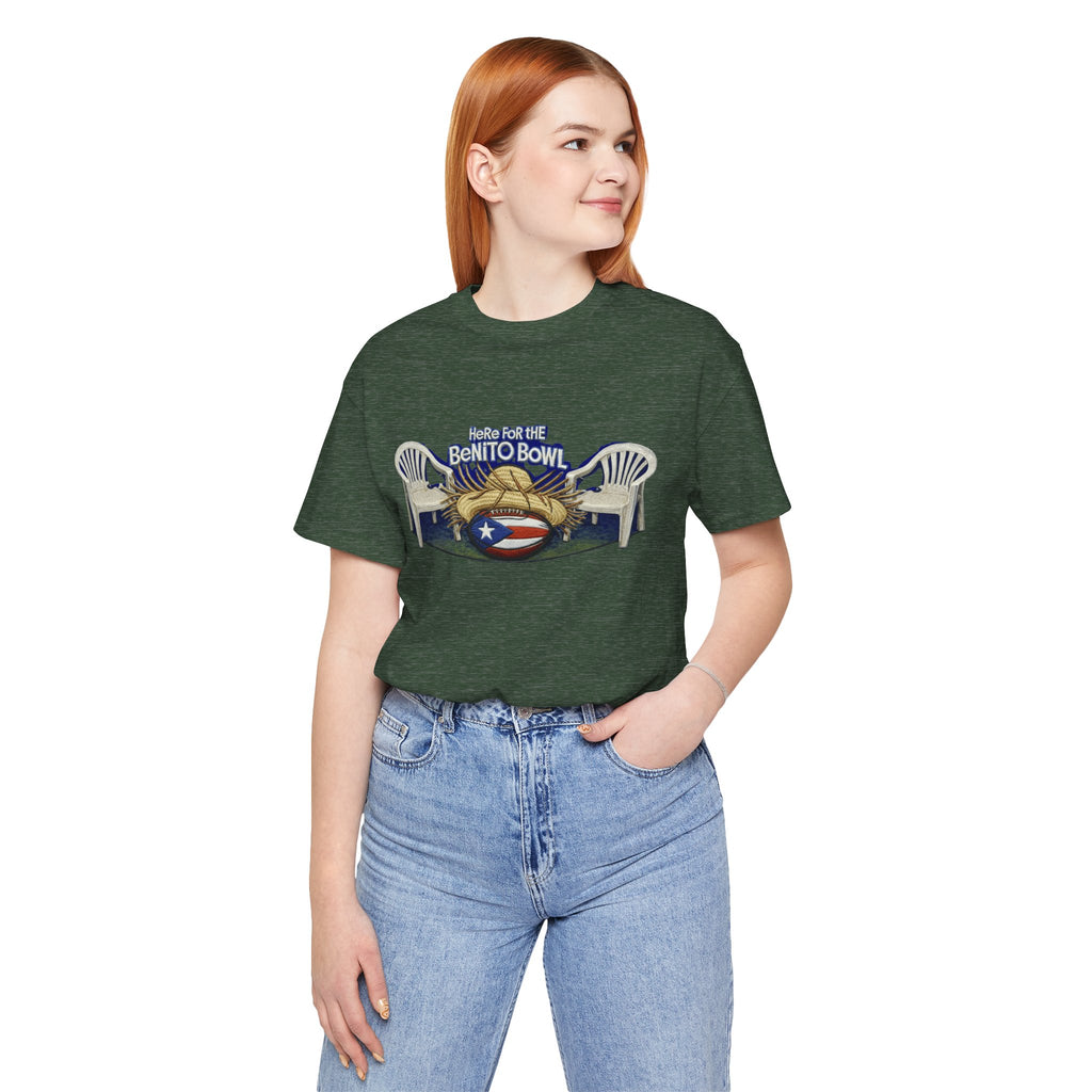 Benito Bowl Puerto Rico Football Tee