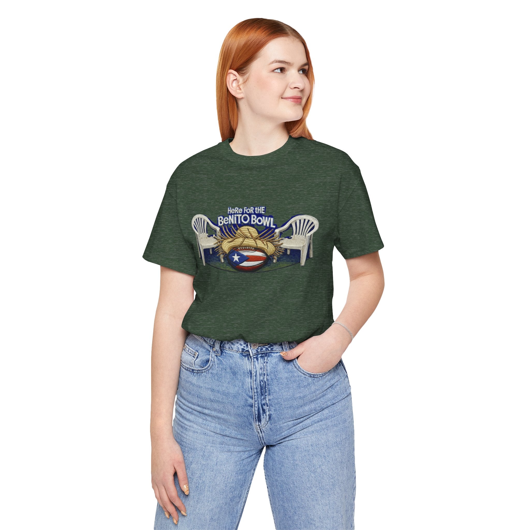 Benito Bowl Puerto Rico Football Tee
